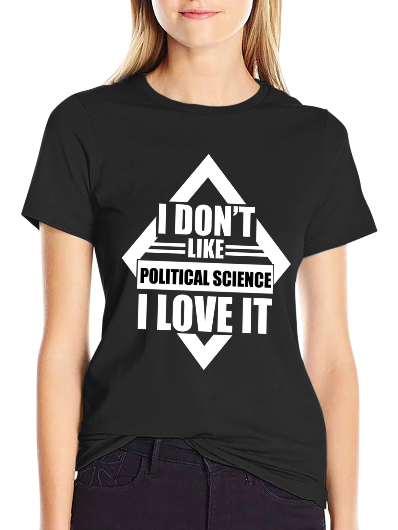 I Love Political Science Graphic T-Shirt