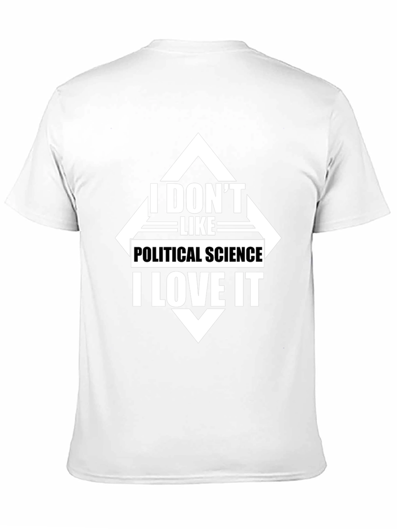 I Love Political Science Graphic T-Shirt