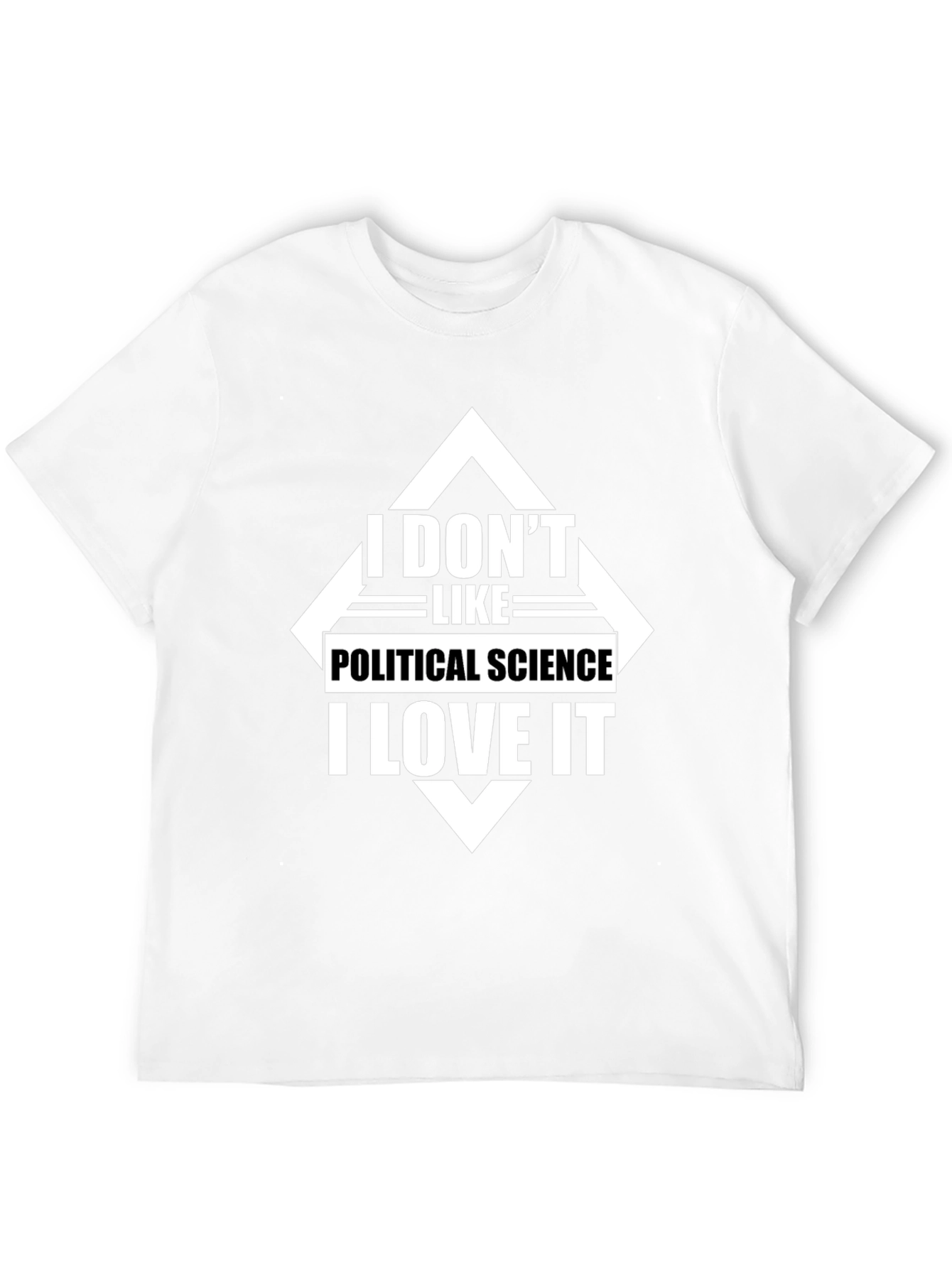 I Love Political Science Graphic T-Shirt