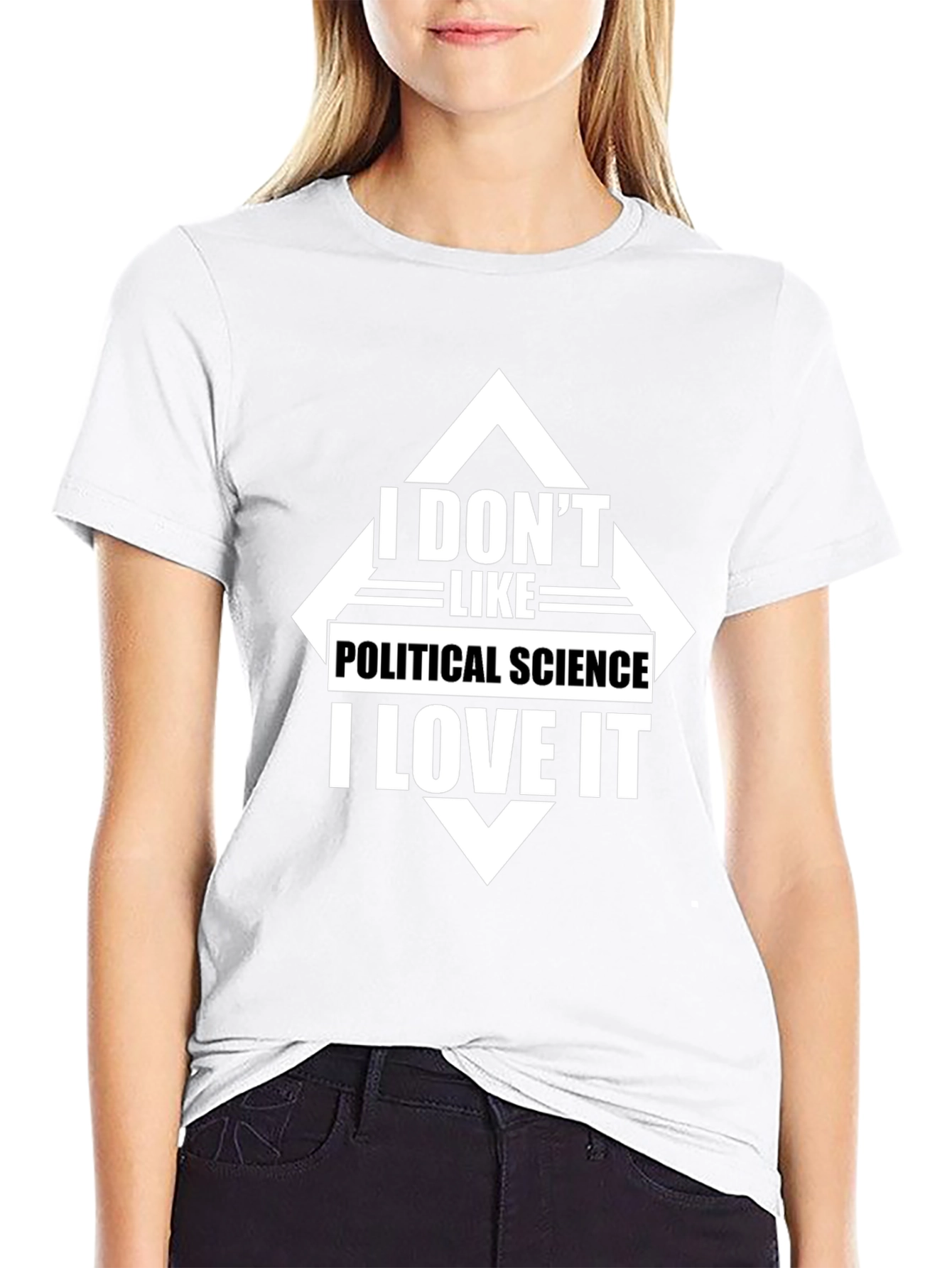 I Love Political Science Graphic T-Shirt