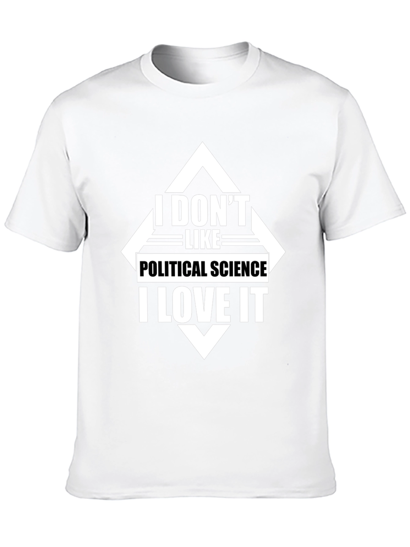 I Love Political Science Graphic T-Shirt