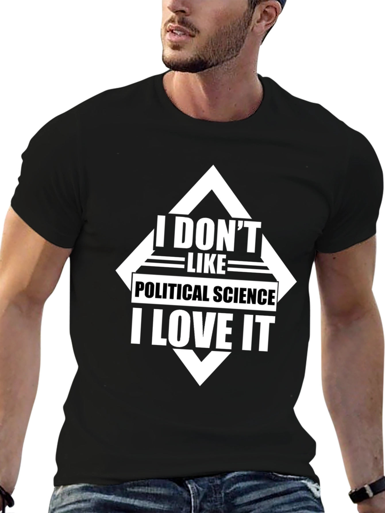 I Love Political Science Graphic T-Shirt