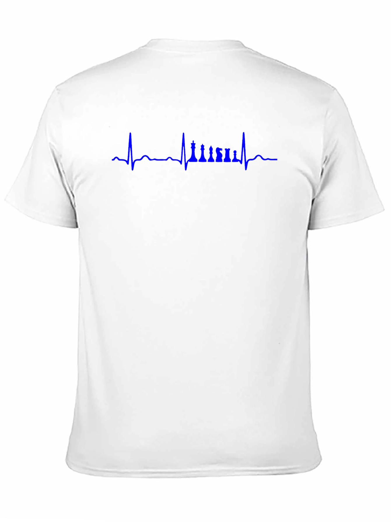 Chess Heartbeat T-Shirt - Cool Graphic Tee