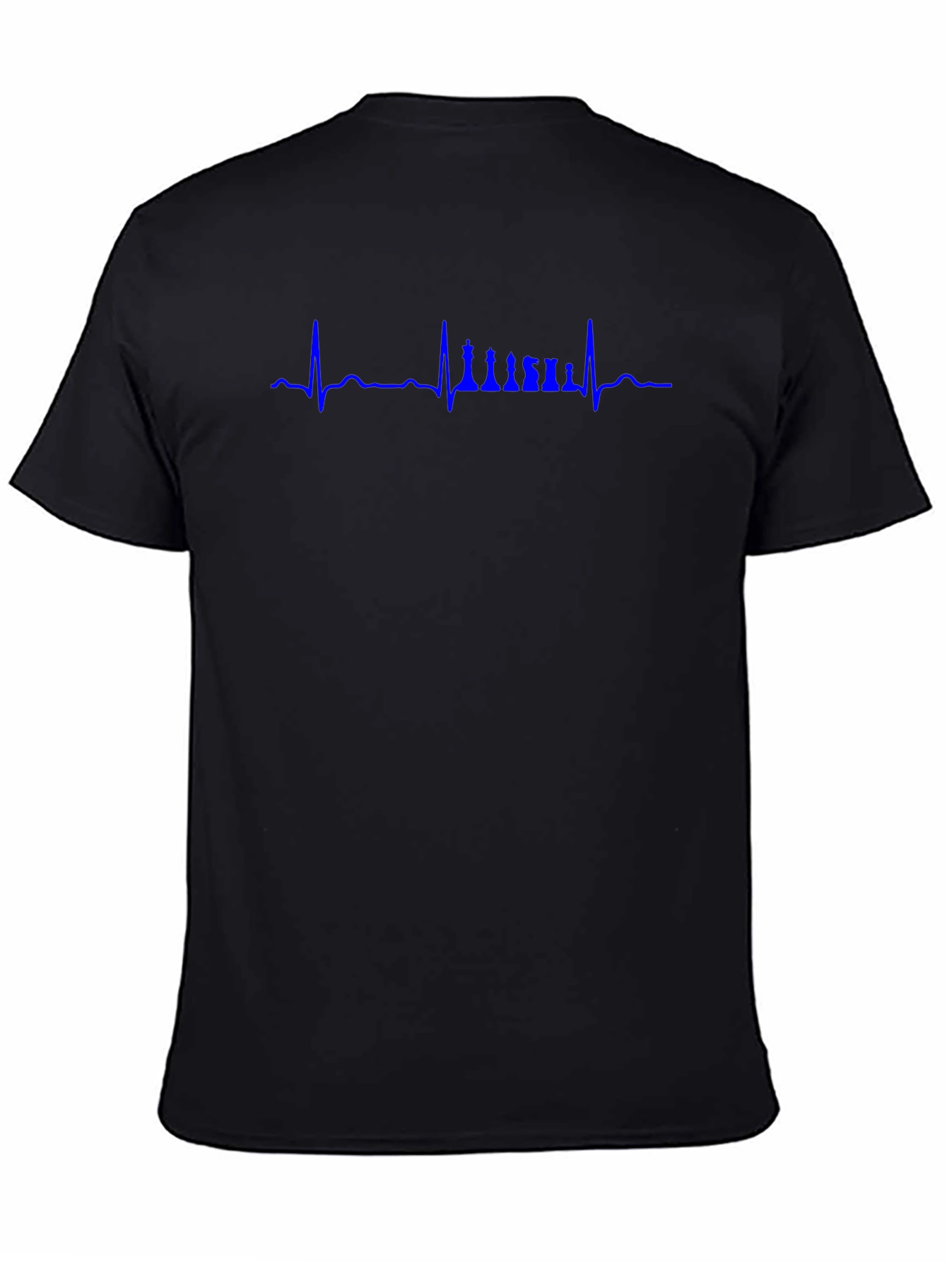 Chess Heartbeat T-Shirt - Cool Graphic Tee