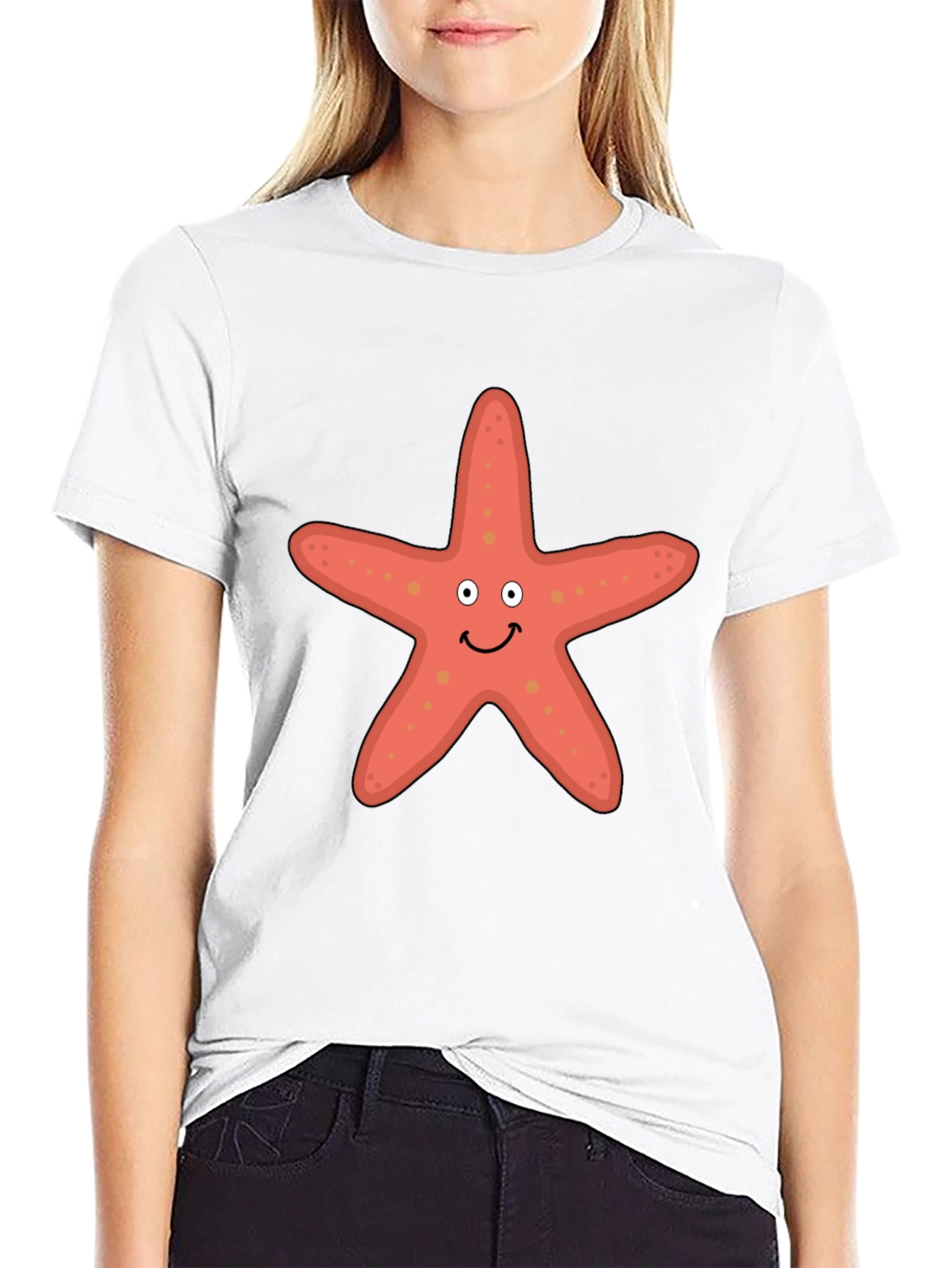 Starfish Graphic Tee - Funny Summer Shirt