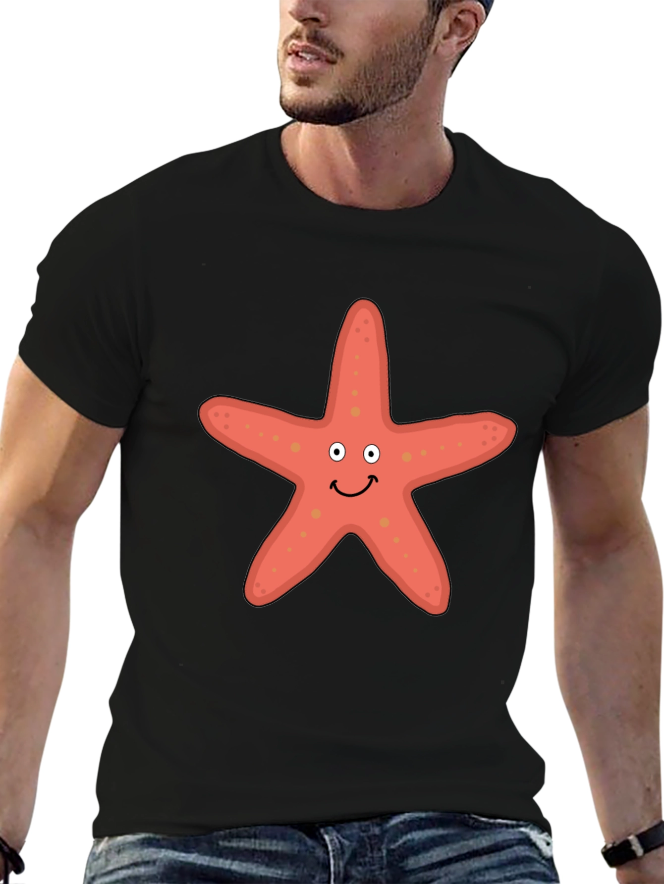 Starfish Graphic Tee - Funny Summer Shirt