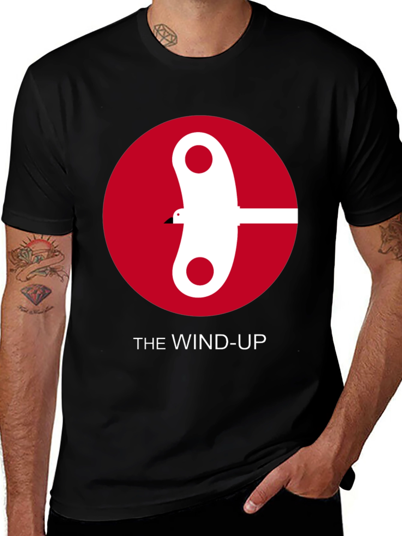 The Wind-Up T-Shirt - Stylish Graphic Tee
