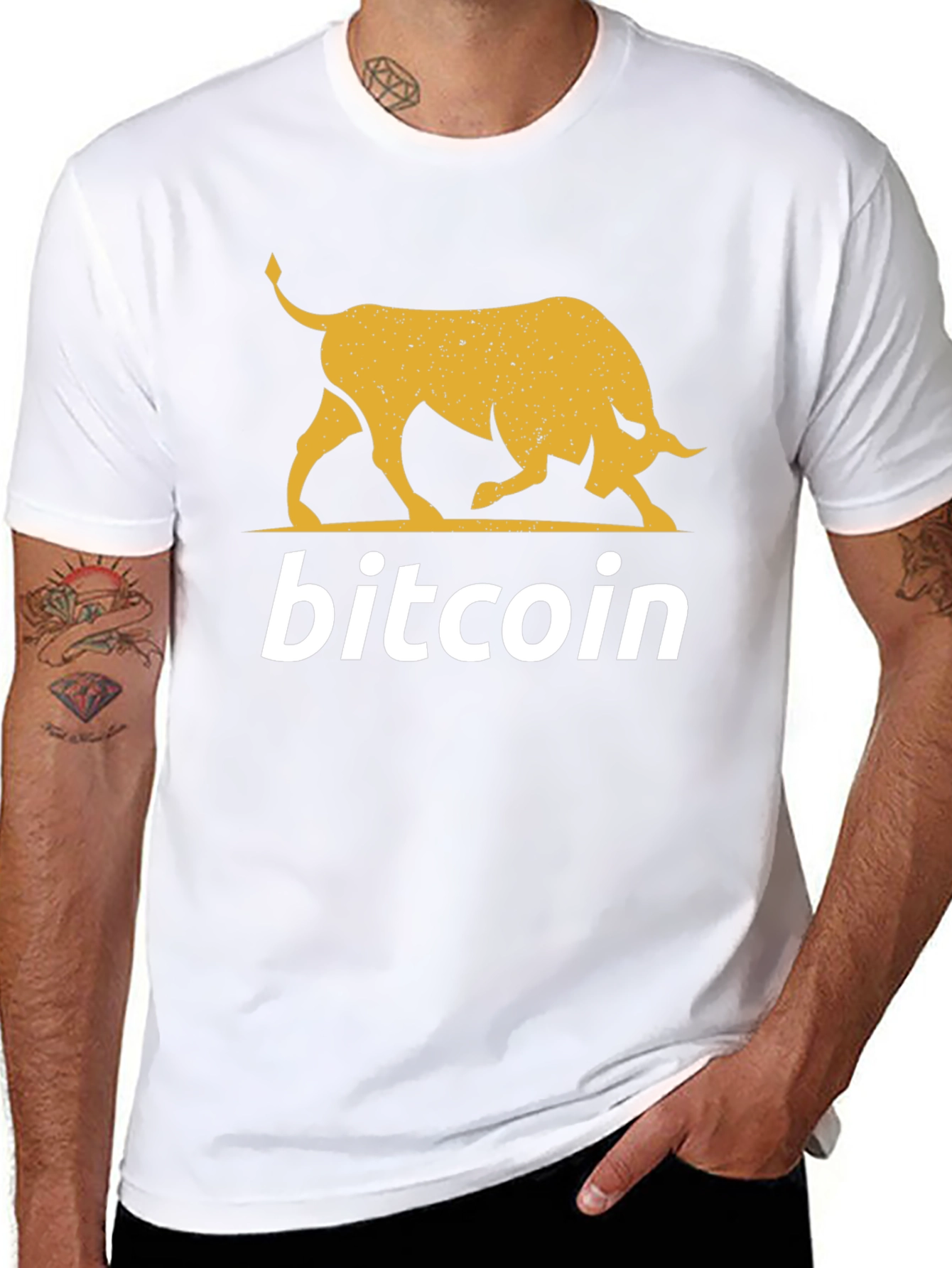 Bitcoin Bull T-Shirt - Crypto Investor Tee