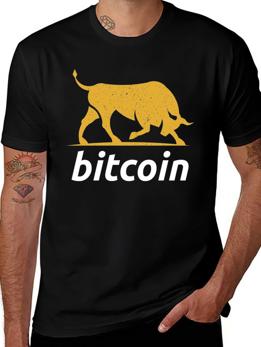 Bitcoin Bull T-Shirt - Crypto Investor Tee