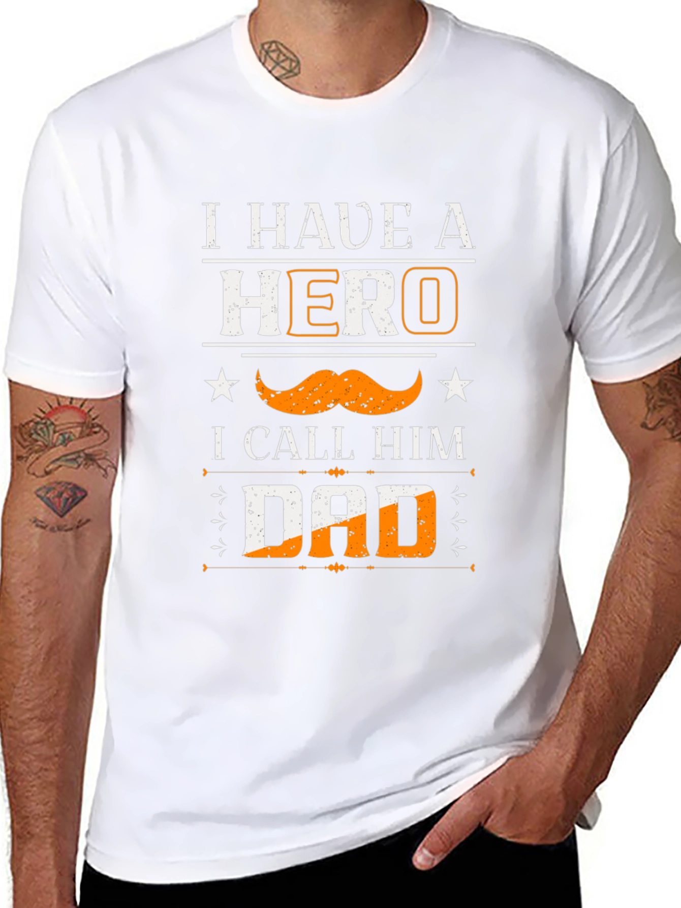 Dad Hero Graphic Tee