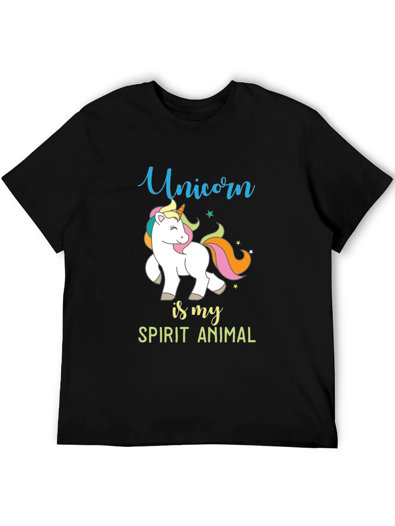 Unicorn Spirit Animal Graphic Tee