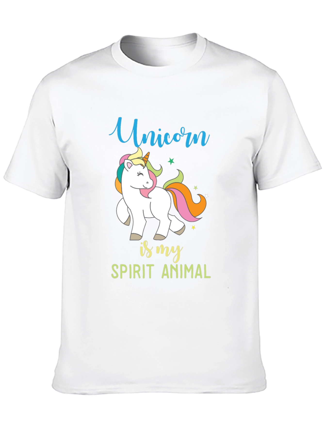Unicorn Spirit Animal Graphic Tee