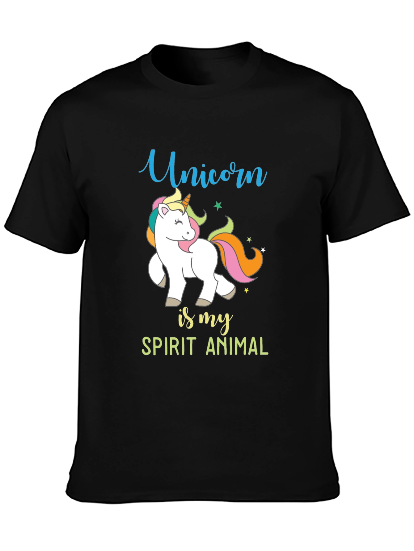 Unicorn Spirit Animal Graphic Tee