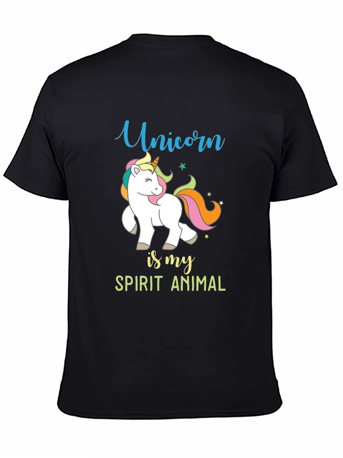 Unicorn Spirit Animal Graphic Tee