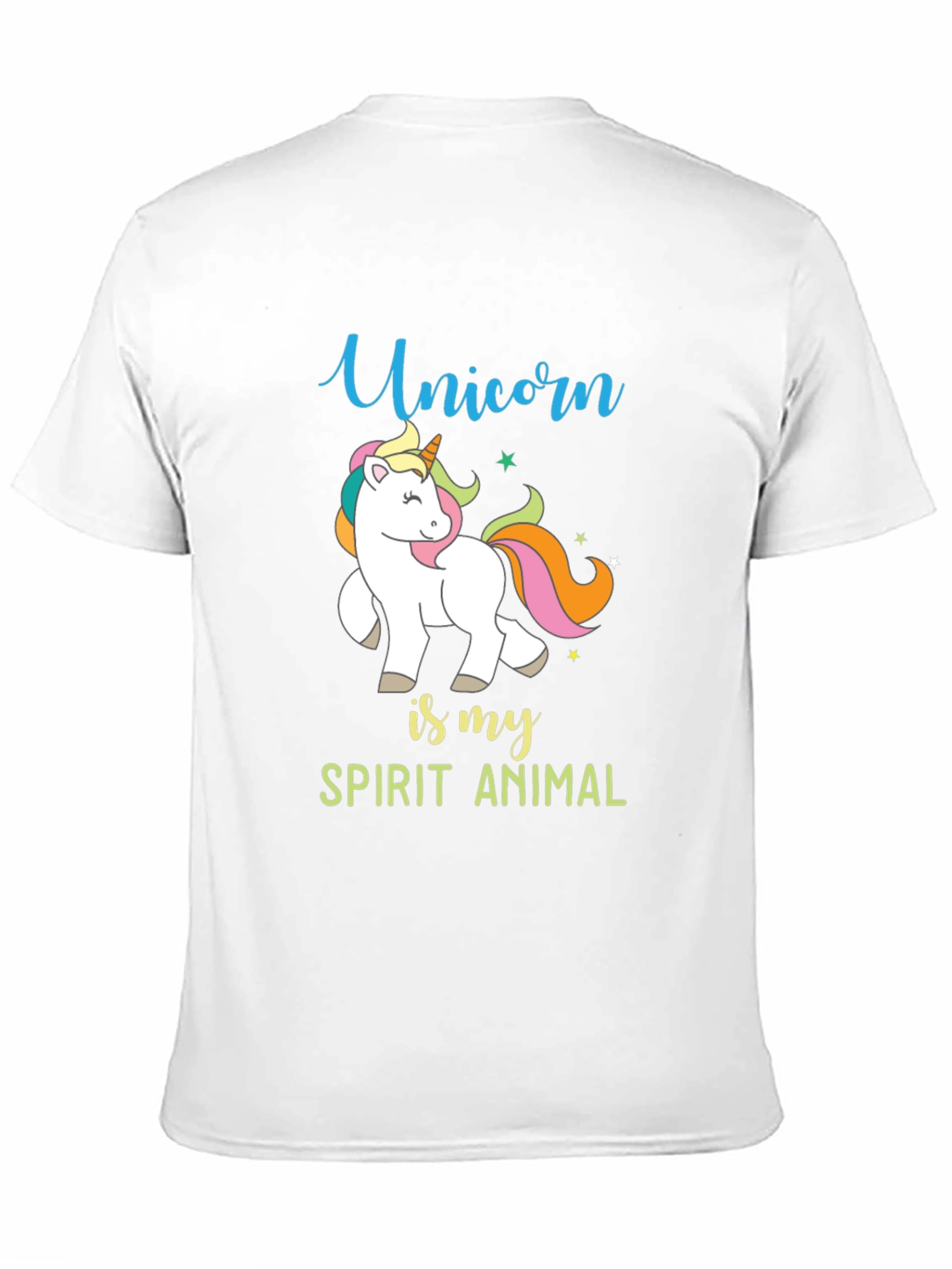 Unicorn Spirit Animal Graphic Tee