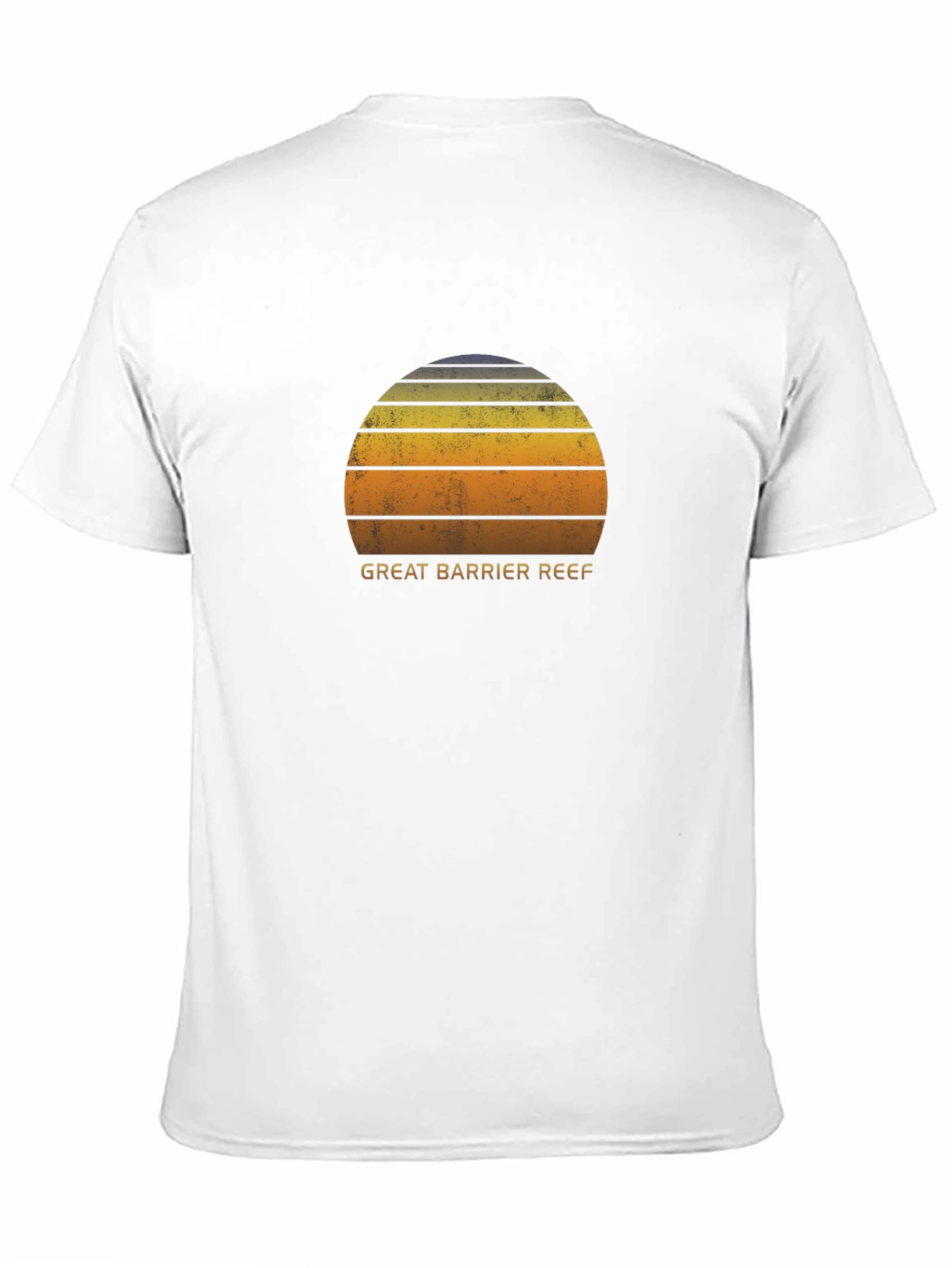 Great Barrier Reef Sunset T-Shirt - Black