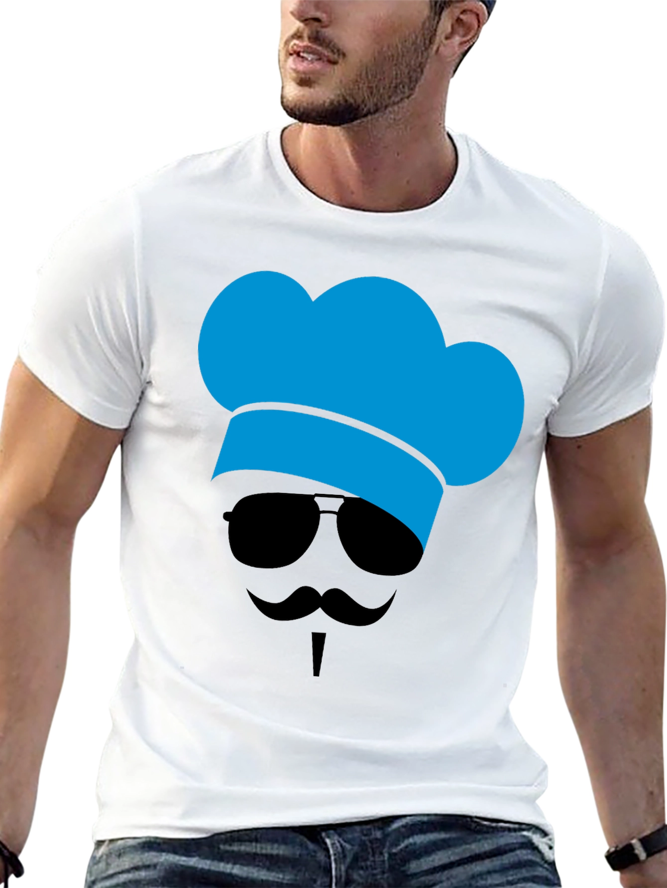 Chef Hat Sunglasses T-Shirt