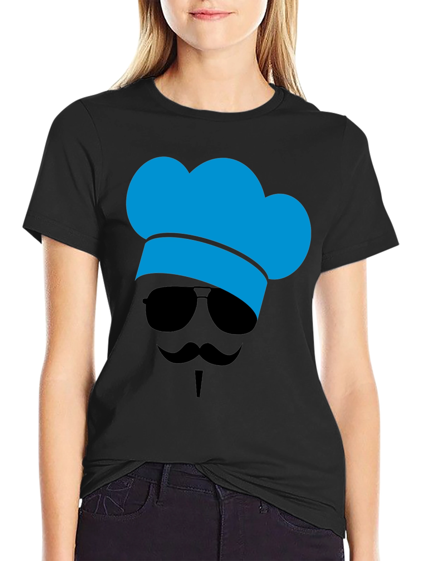 Chef Hat Sunglasses T-Shirt