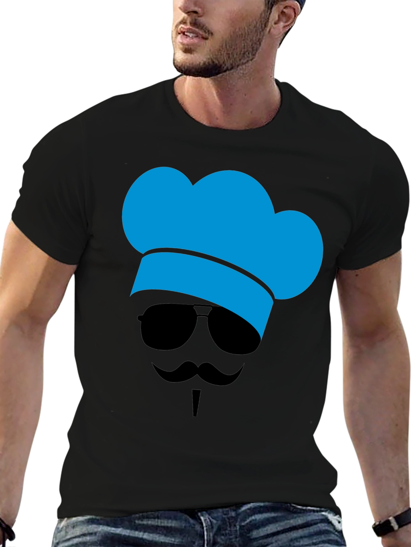 Chef Hat Sunglasses T-Shirt