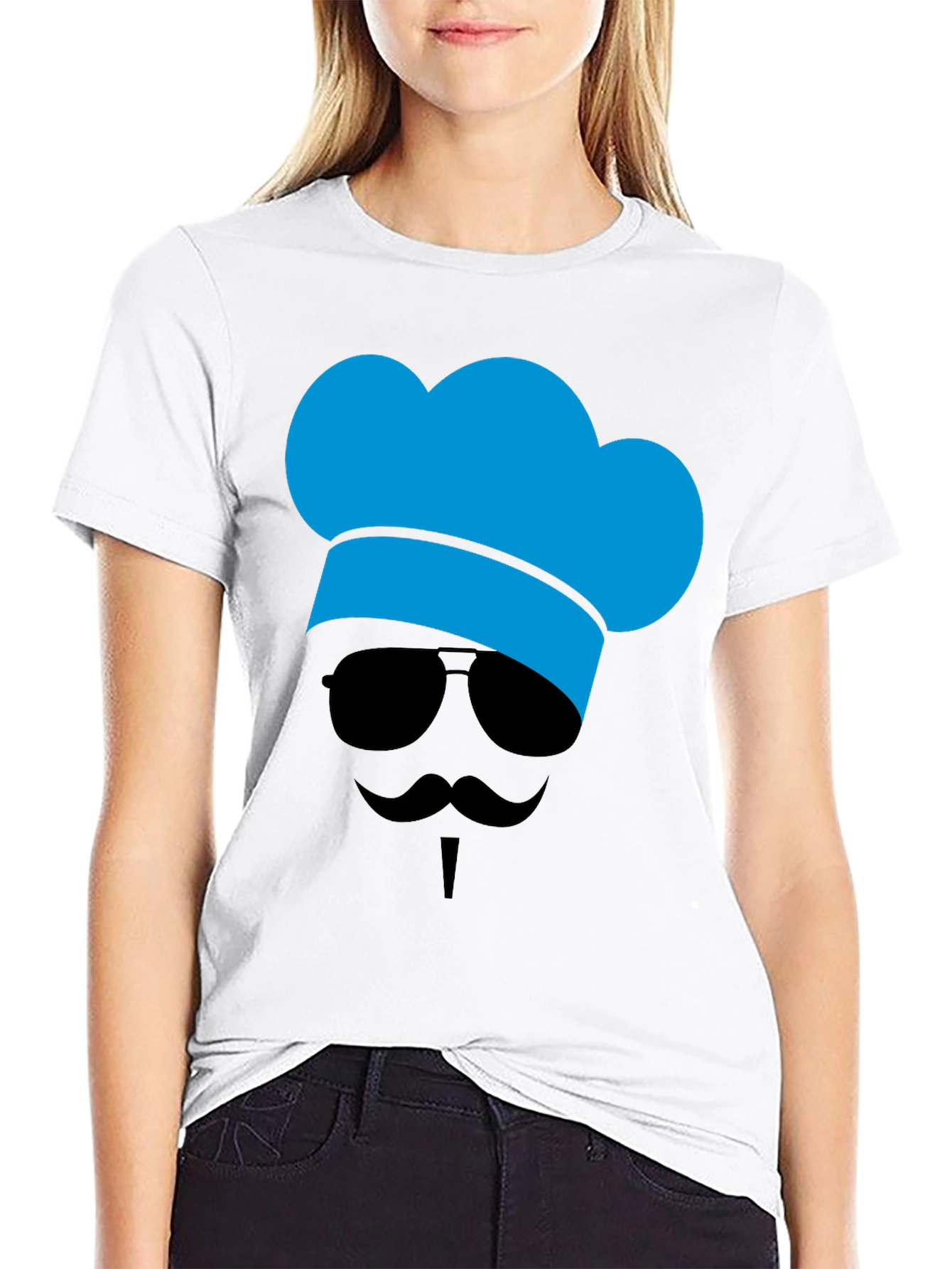 Chef Hat Sunglasses T-Shirt