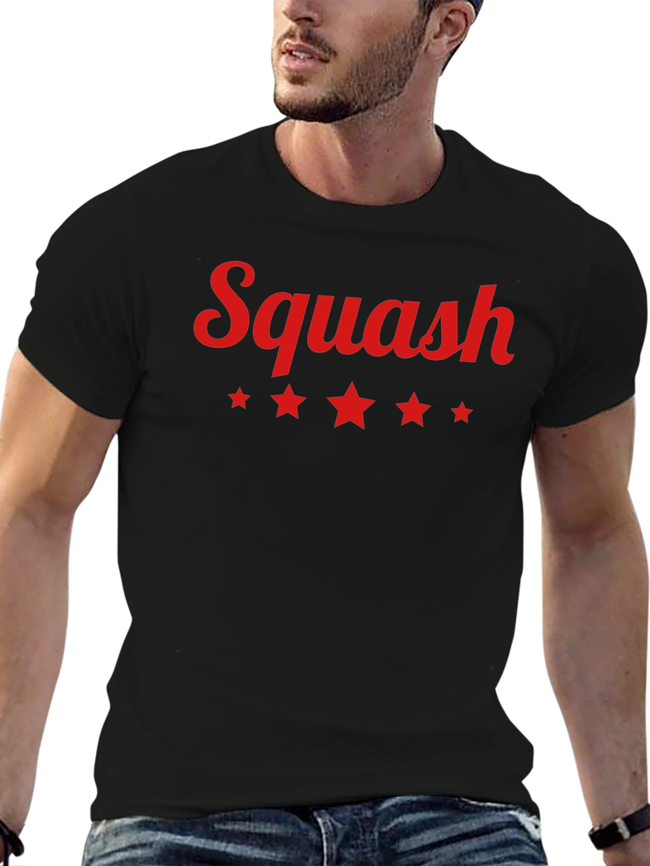Squash Graphic Tee - Stylish Sportswear