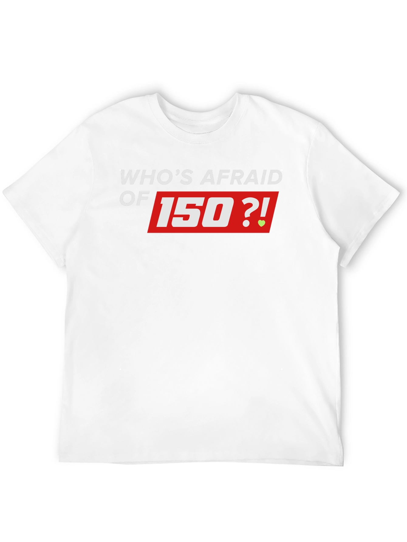 Whos Afraid of 150 Black T-Shirt