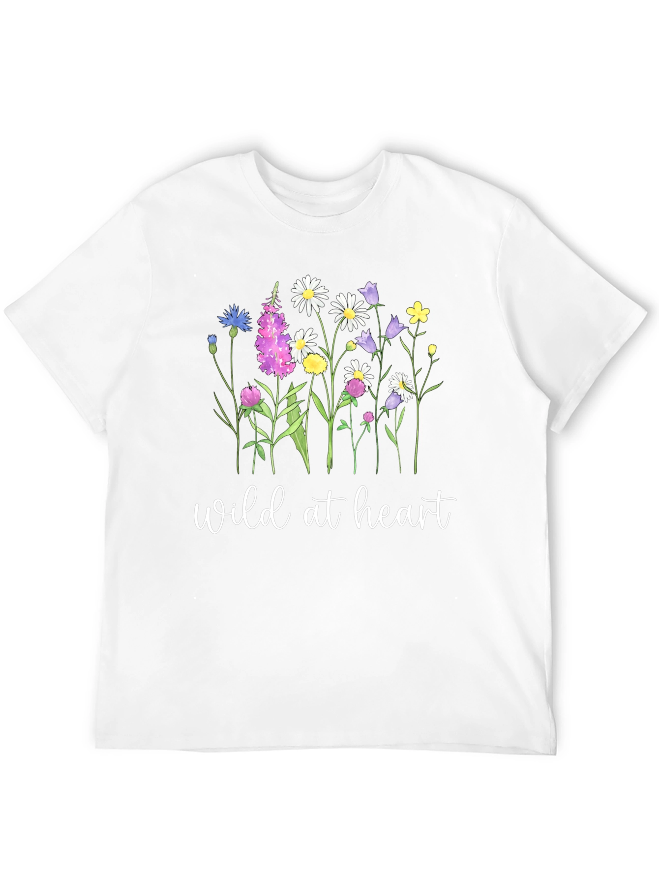 Wild at Heart Floral Graphic T-Shirt