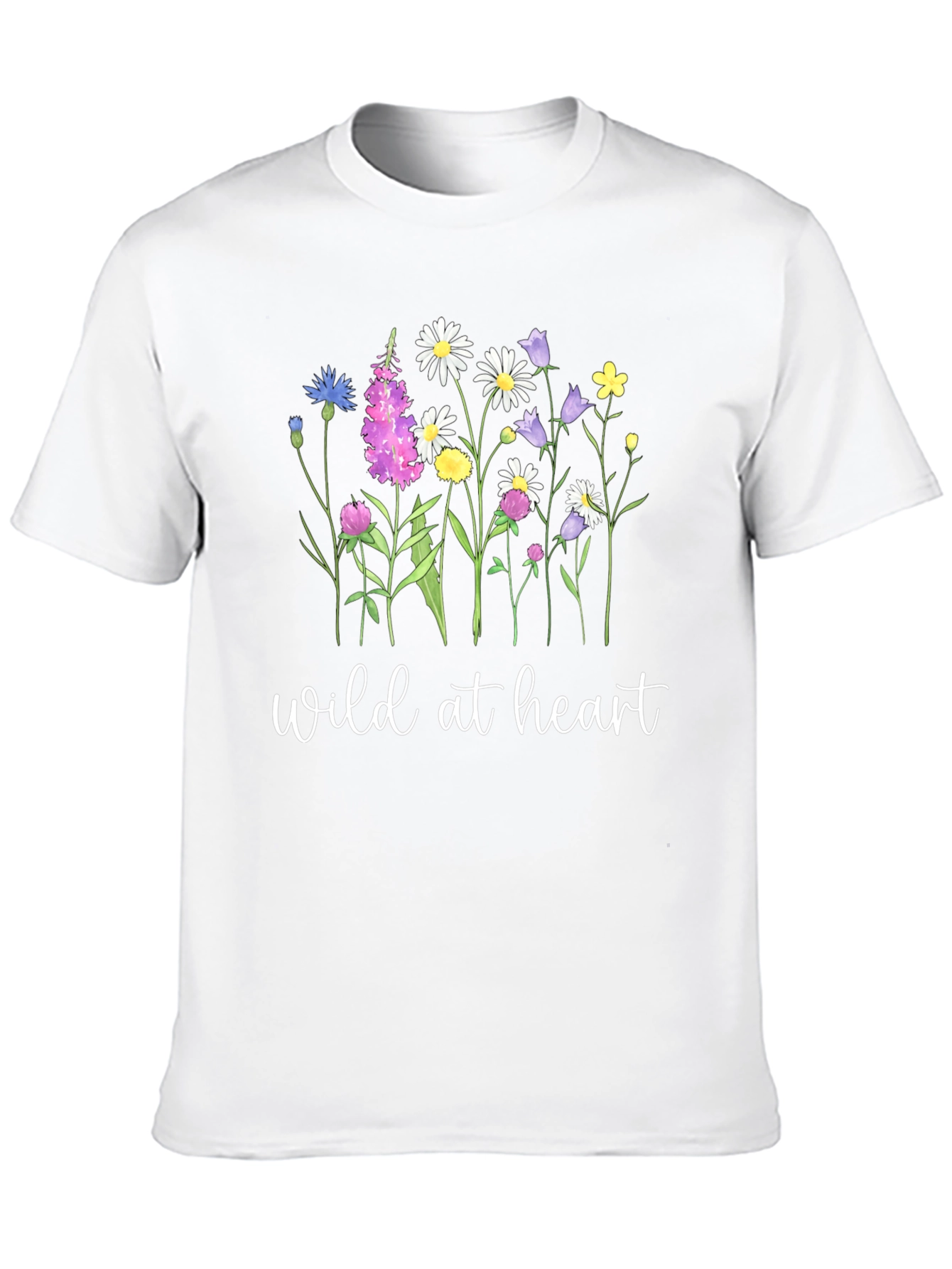 Wild at Heart Floral Graphic T-Shirt