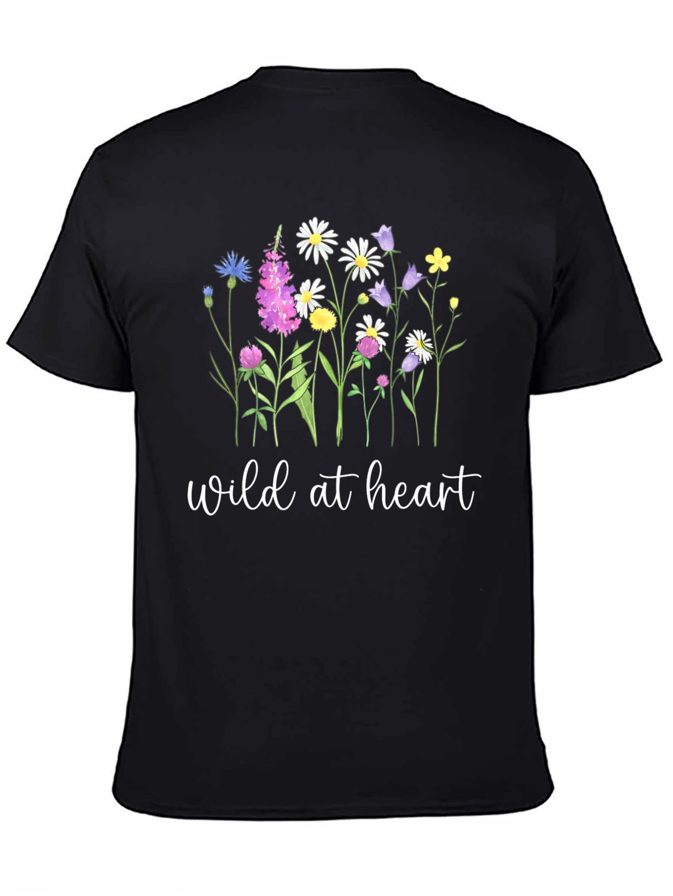 Wild at Heart Floral Graphic T-Shirt