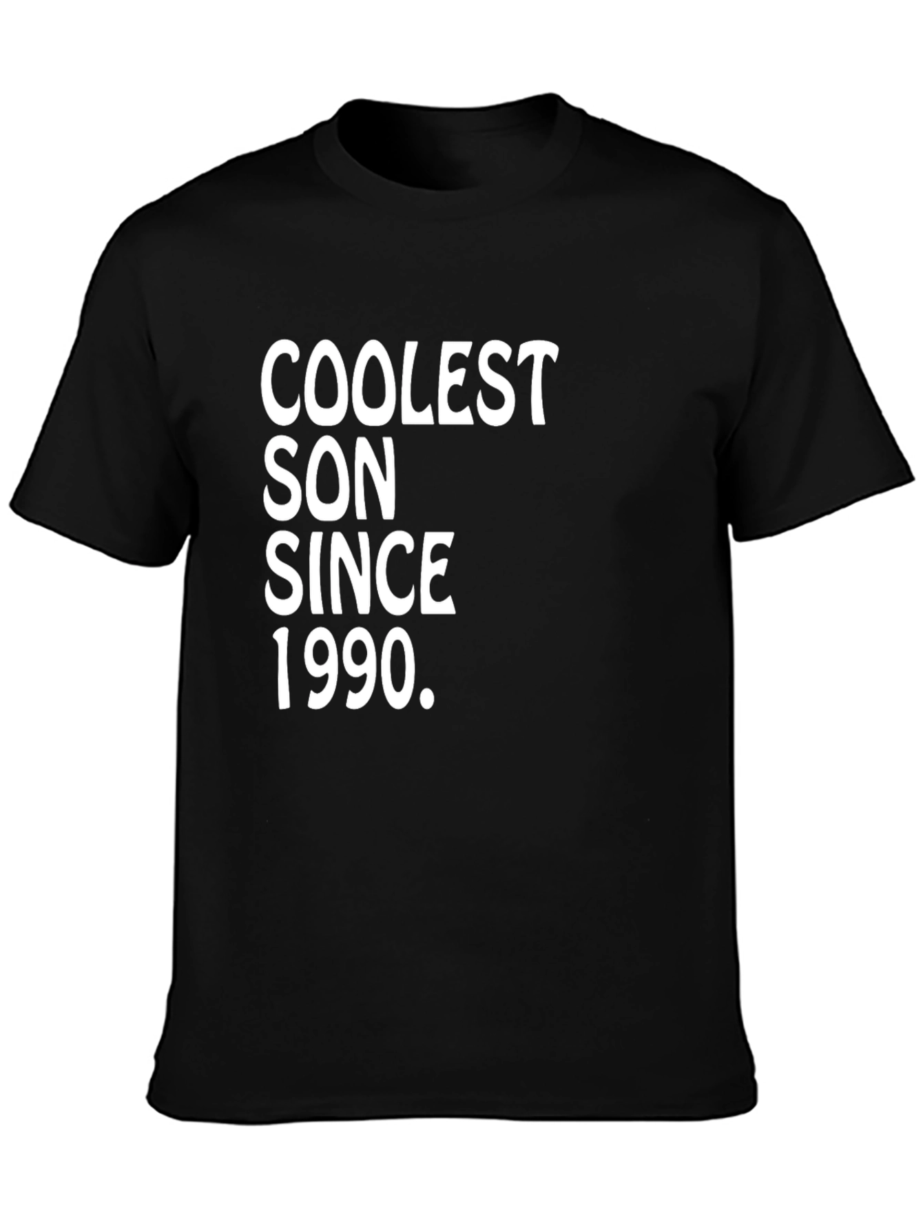Coolest Son Since 1990 Black T-Shirt