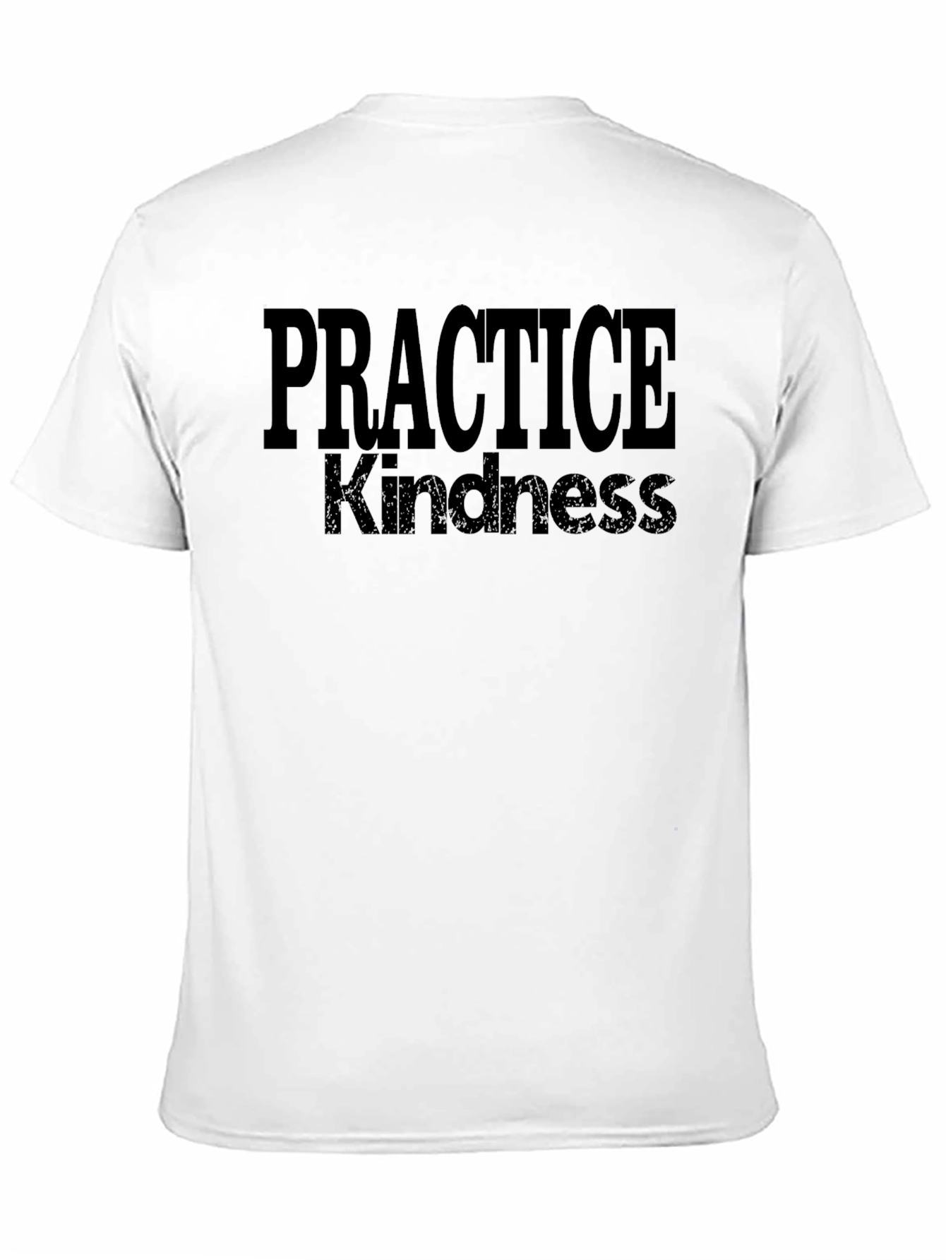 Practice Kindness Black Graphic Tee