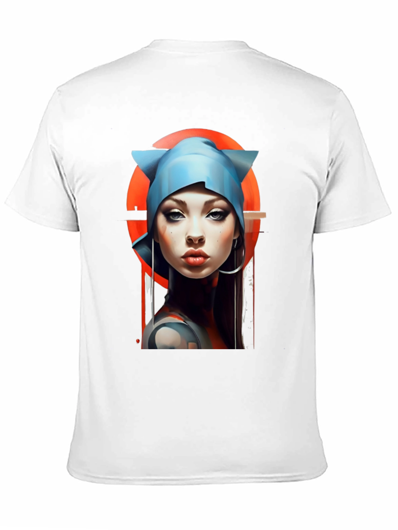 Cyberpunk Girl Graphic Tee