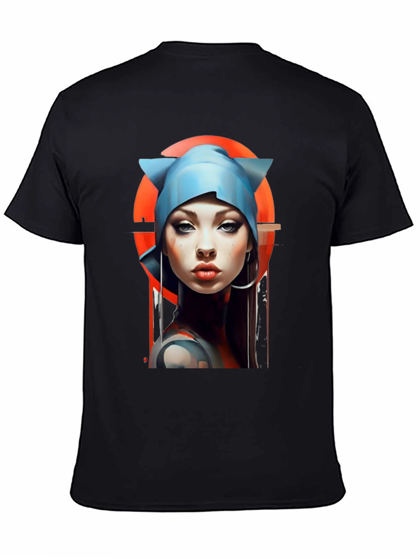 Cyberpunk Girl Graphic Tee