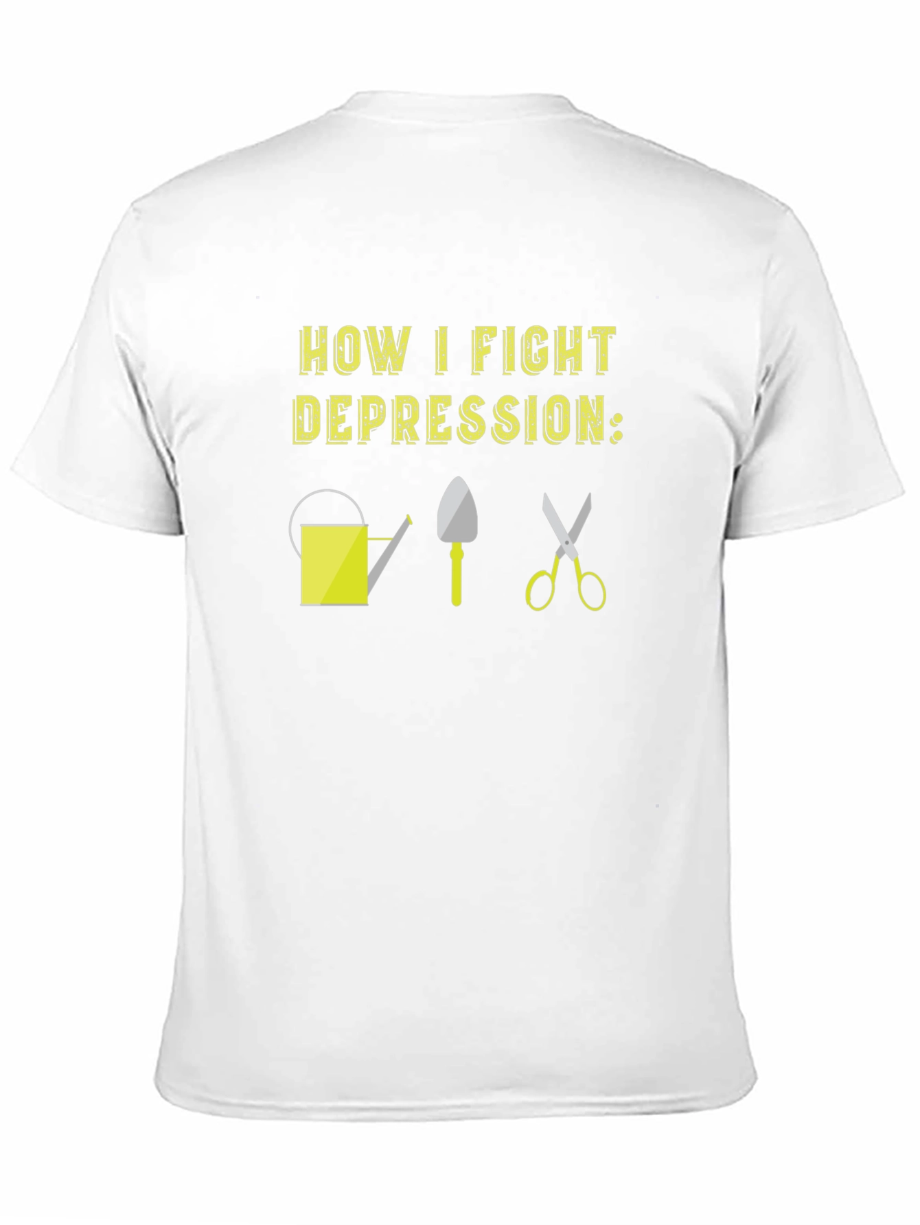 Gardening Therapy T-Shirt: Fight Depression with Nature
