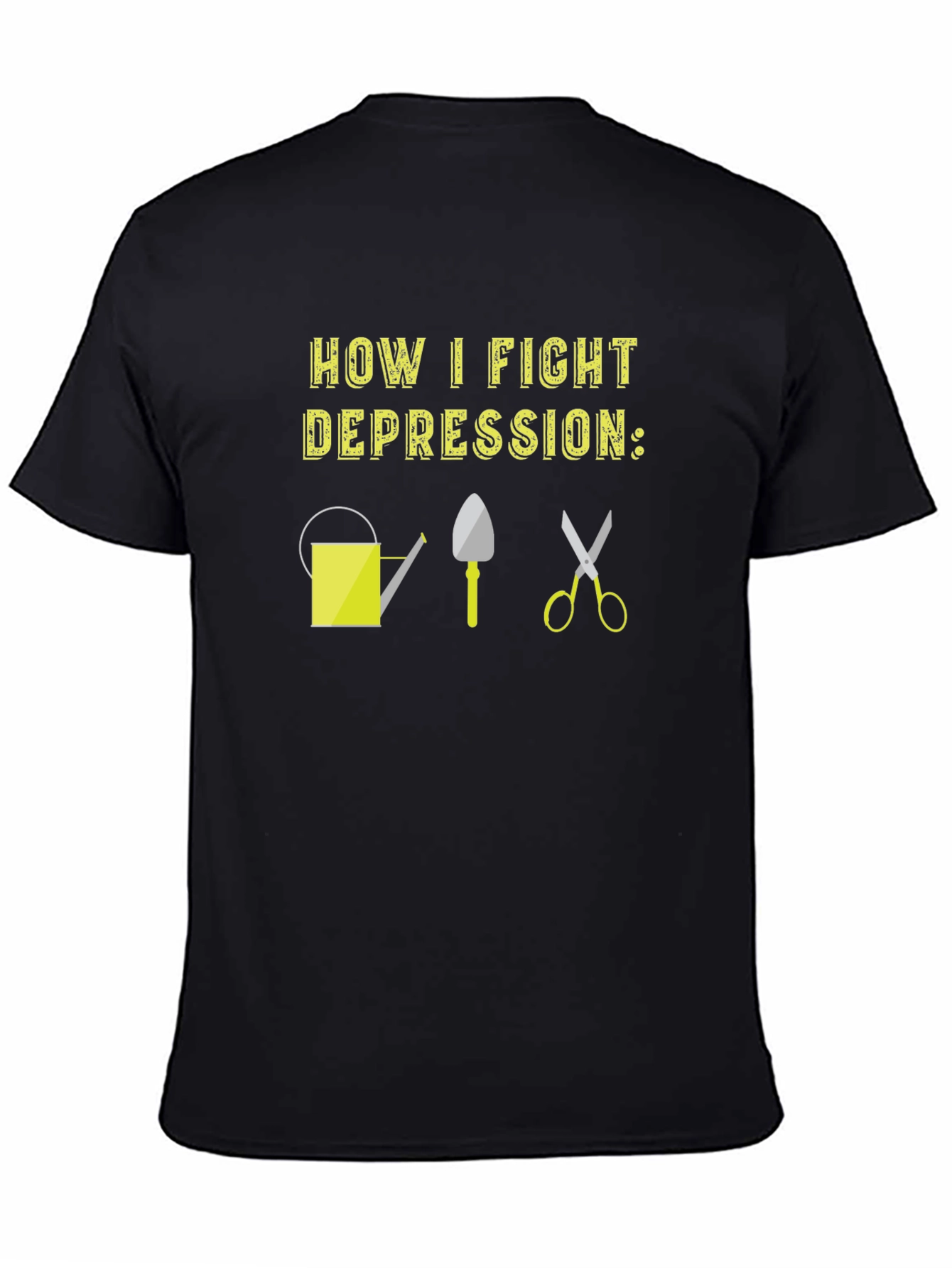 Gardening Therapy T-Shirt: Fight Depression with Nature