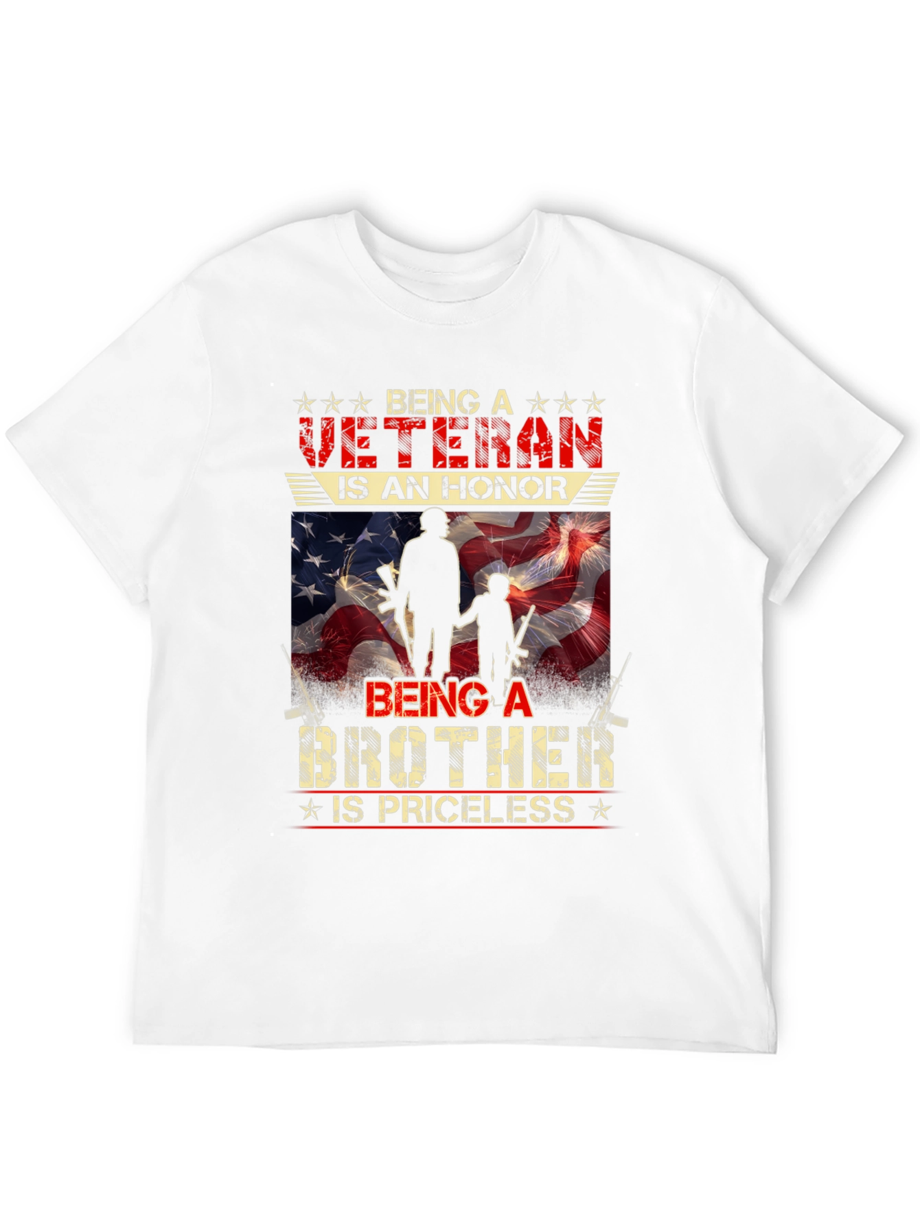 Veteran Brother T-Shirt - Honor Priceless Graphic Tee