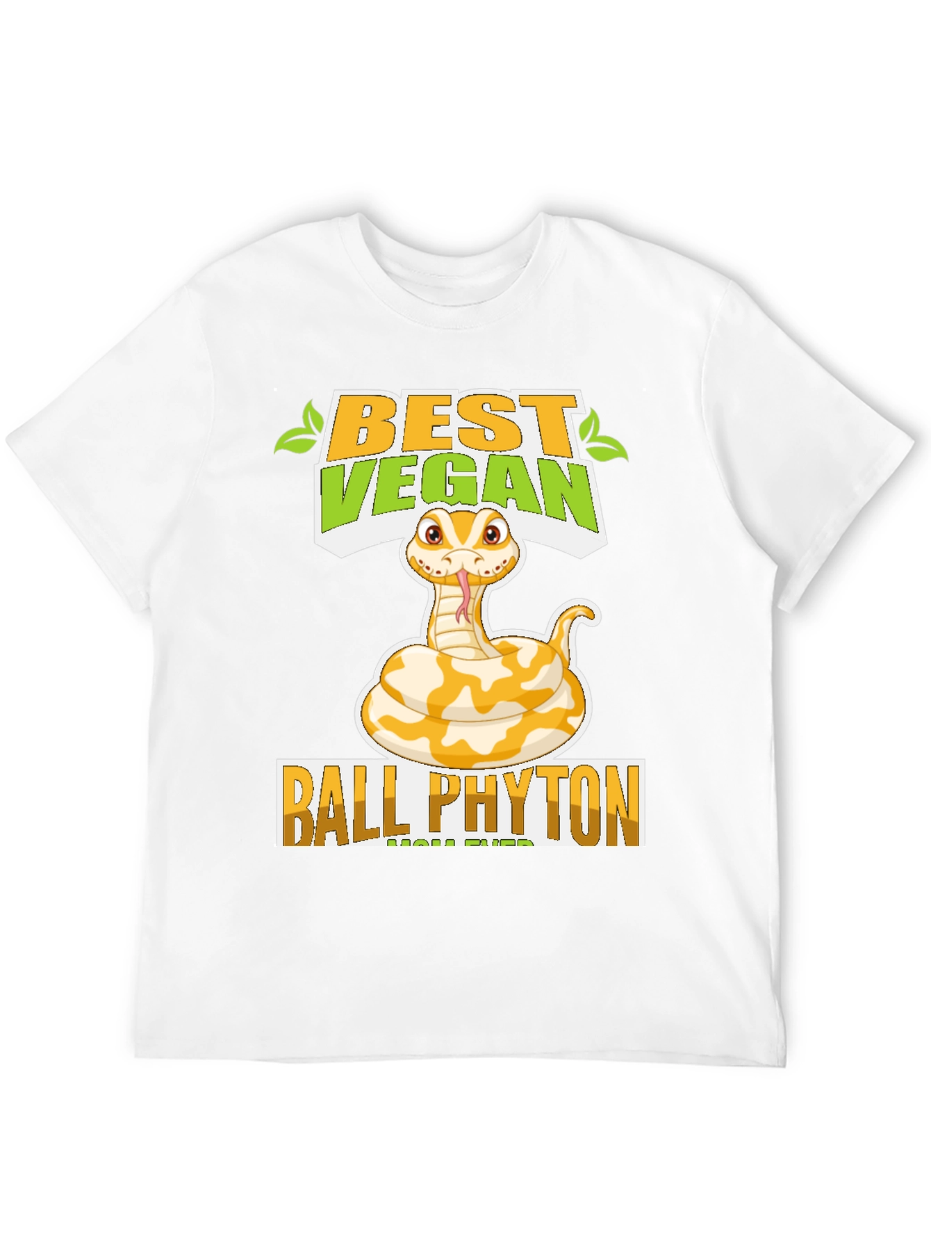 Vegan Ball Python T-Shirt - Unisex Graphic Tee