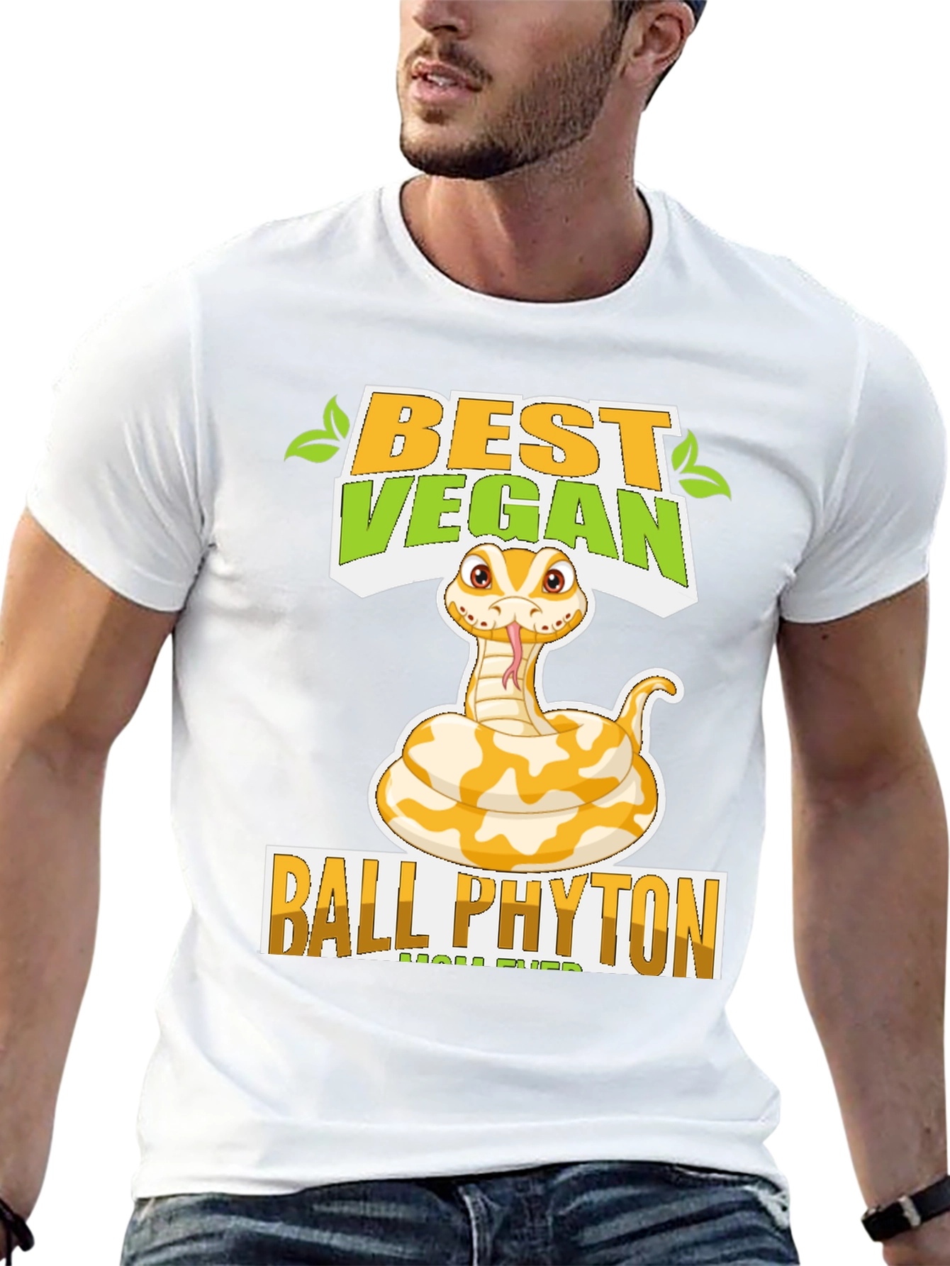 Vegan Ball Python T-Shirt - Unisex Graphic Tee
