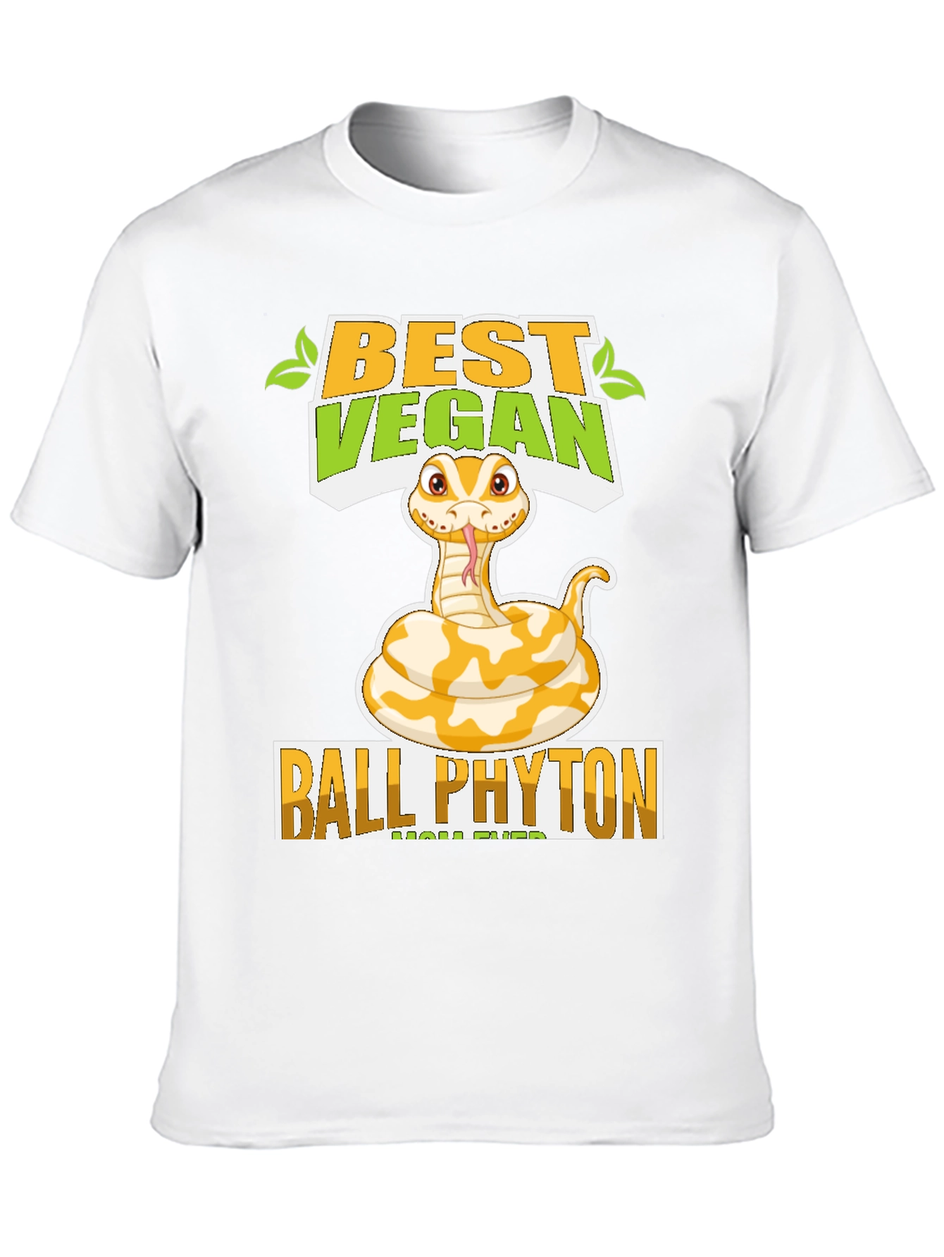 Vegan Ball Python T-Shirt - Unisex Graphic Tee