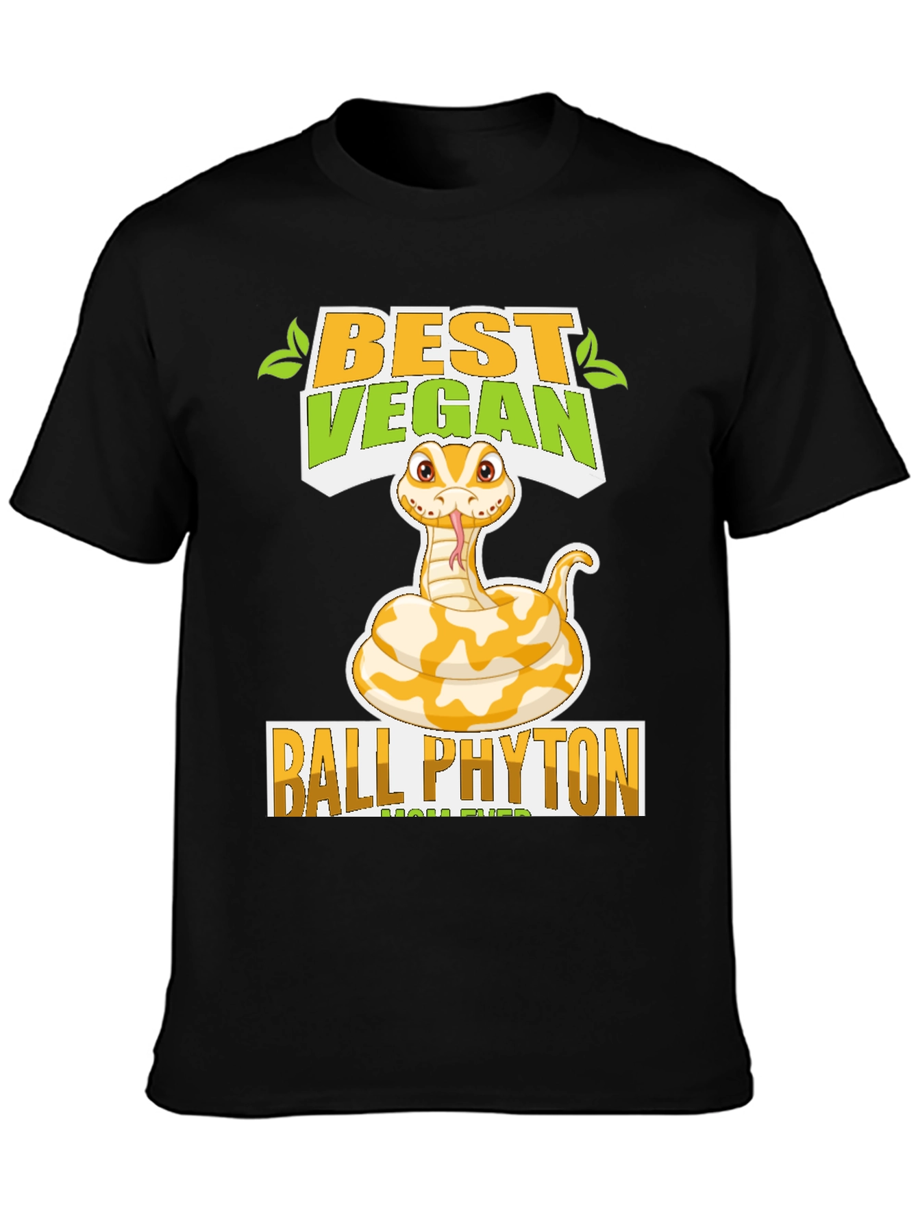 Vegan Ball Python T-Shirt - Unisex Graphic Tee