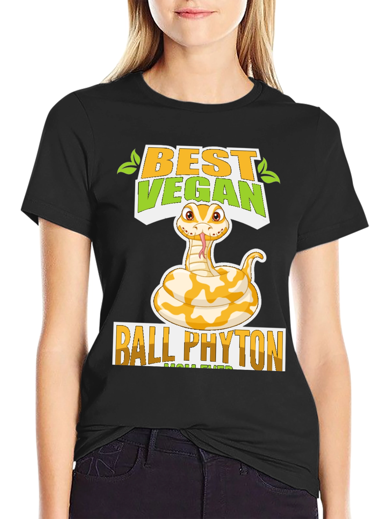 Vegan Ball Python T-Shirt - Unisex Graphic Tee
