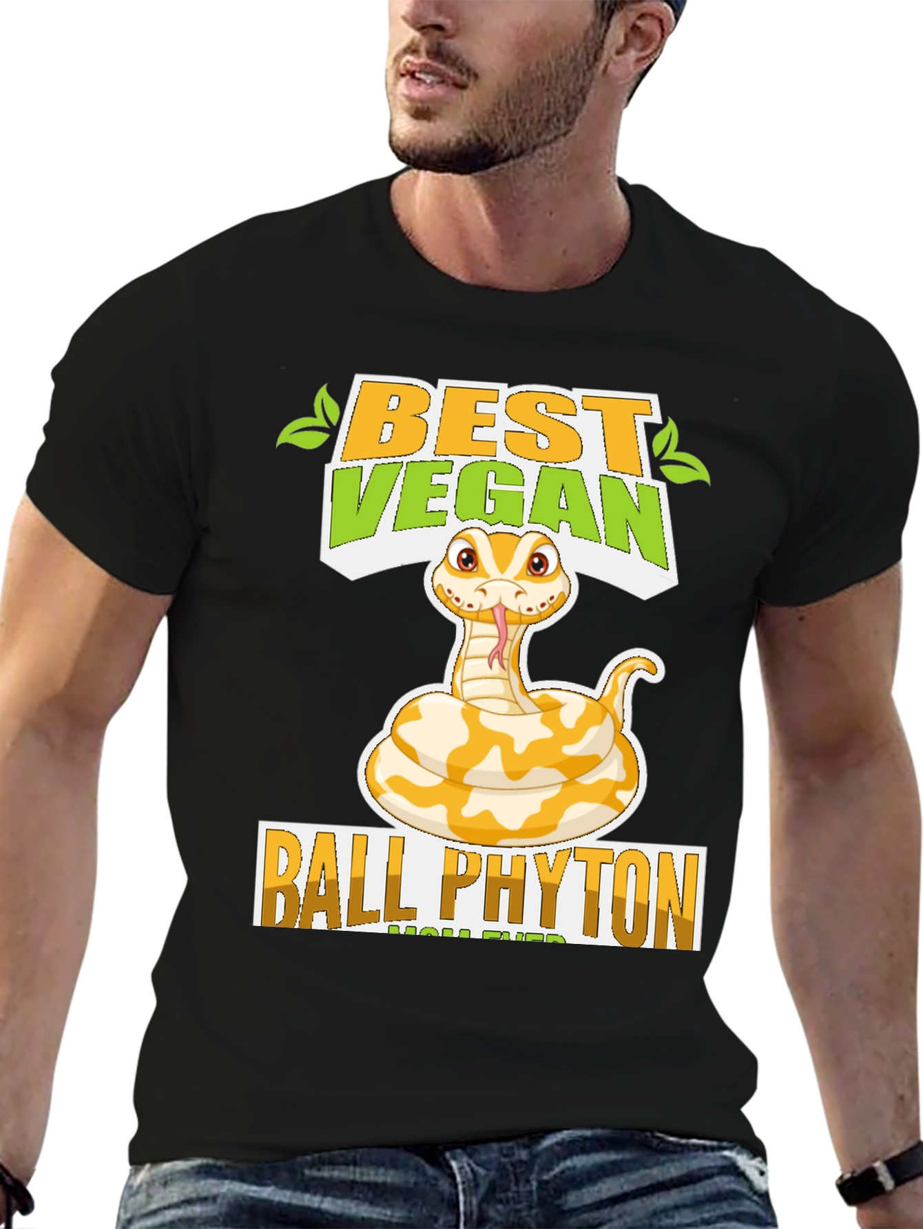 Vegan Ball Python T-Shirt - Unisex Graphic Tee