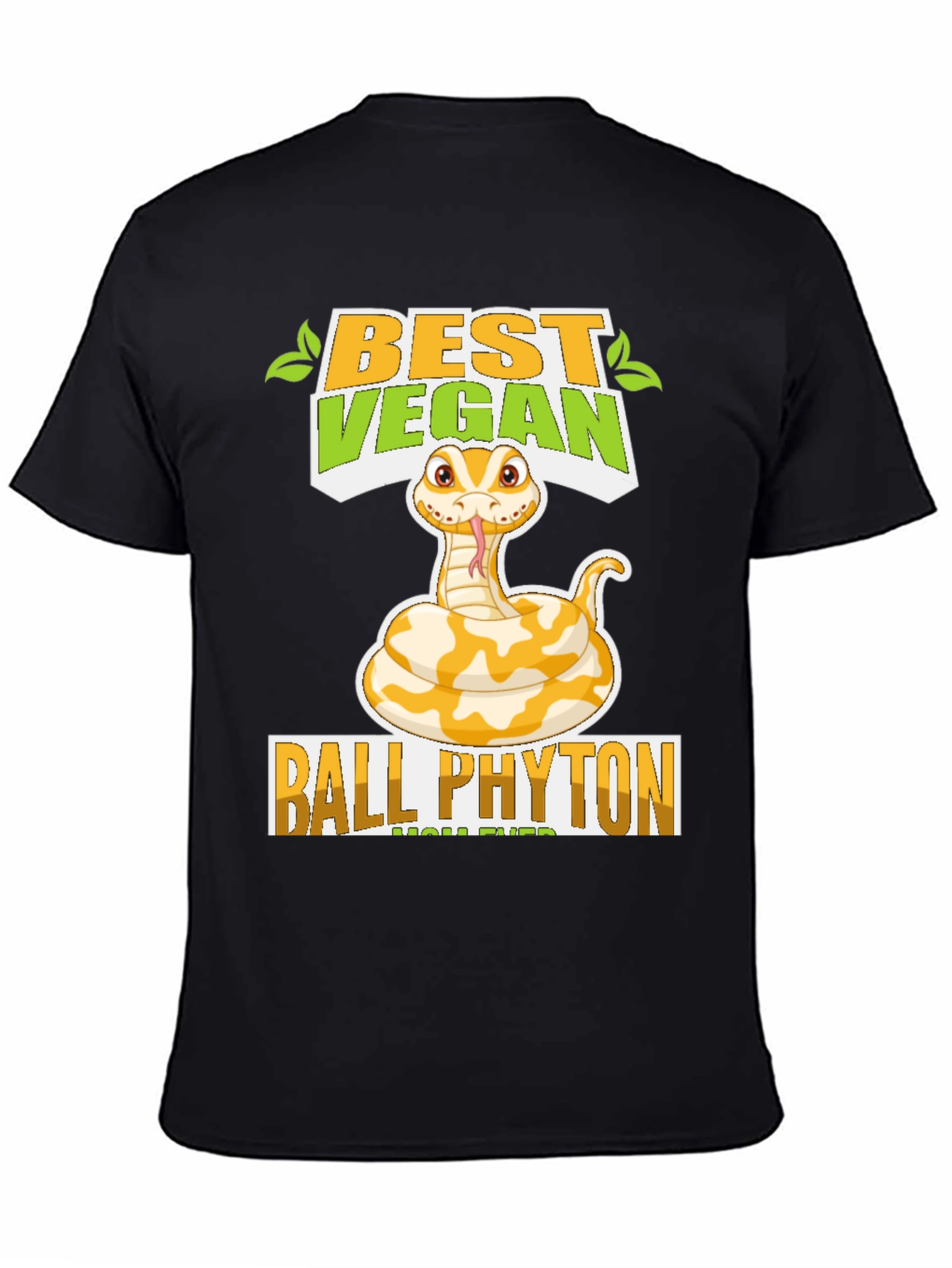 Vegan Ball Python T-Shirt - Unisex Graphic Tee