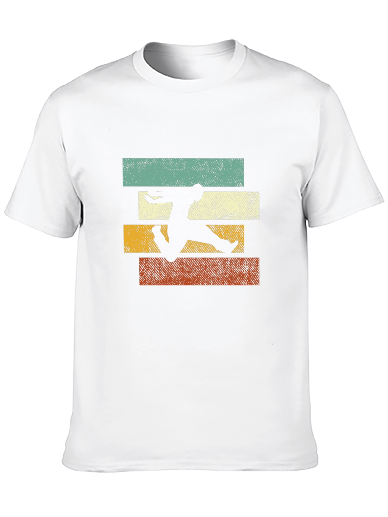 Retro Style Athlete Graphic T-Shirt