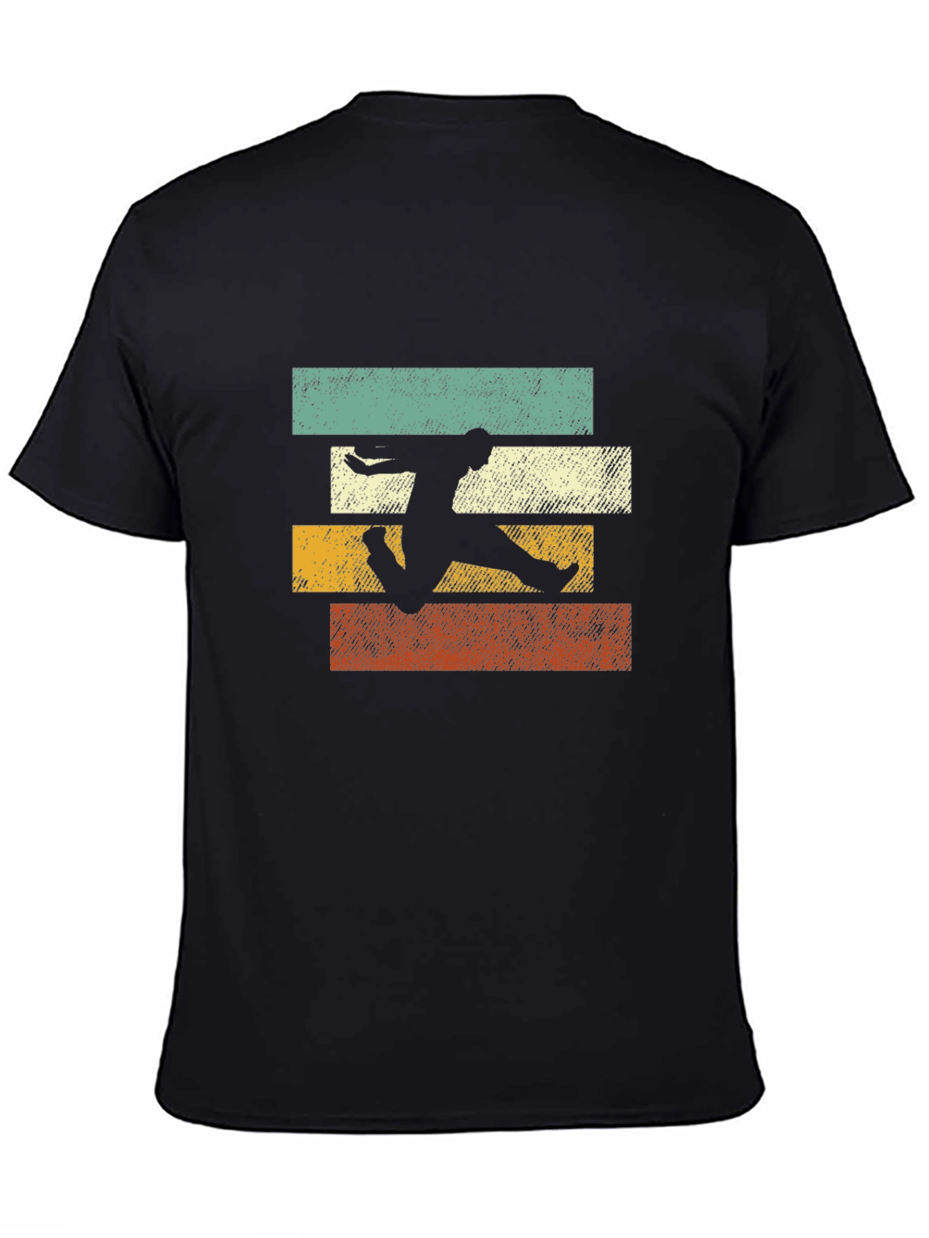 Retro Style Athlete Graphic T-Shirt