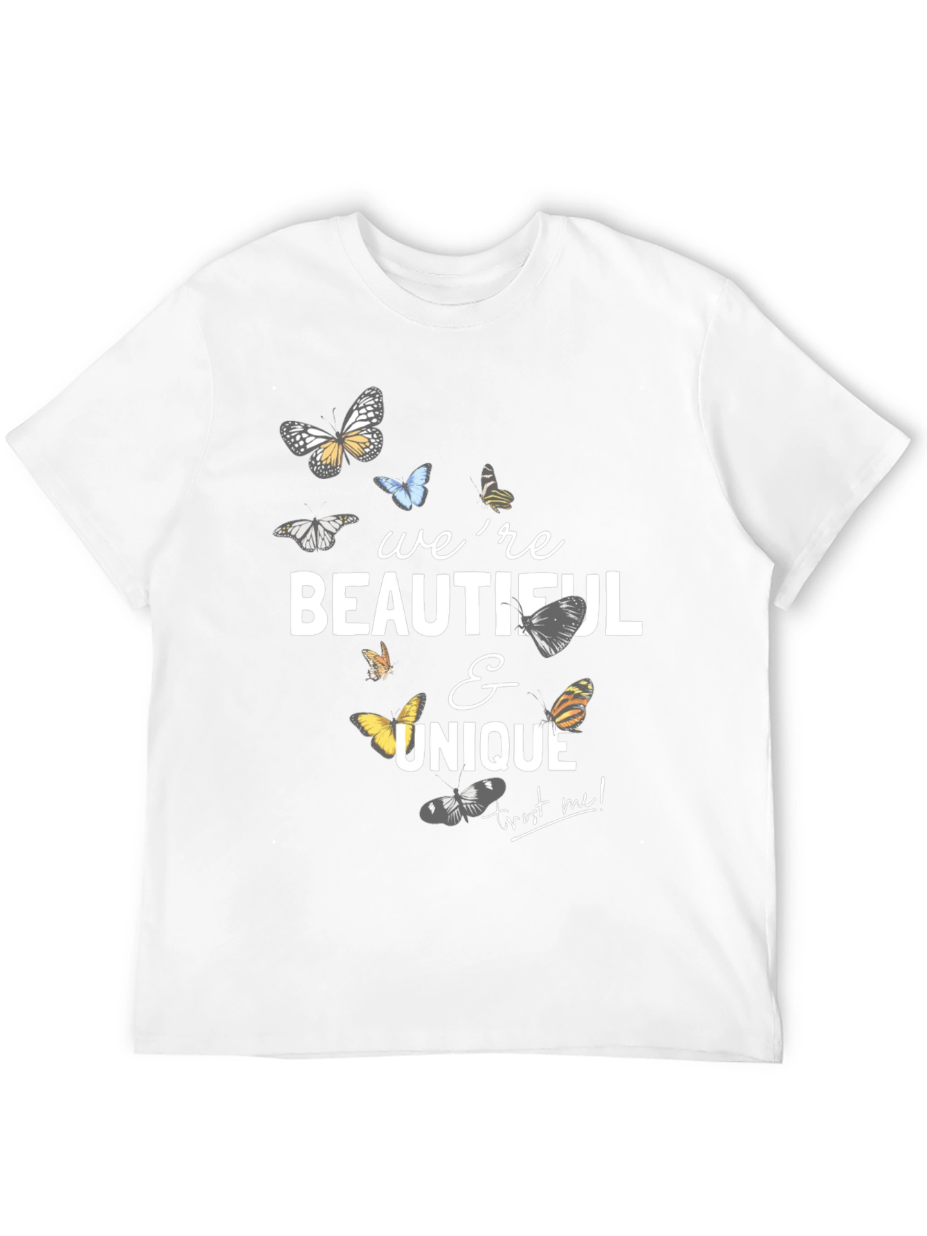 Beautiful & Unique Butterfly Graphic T-Shirt
