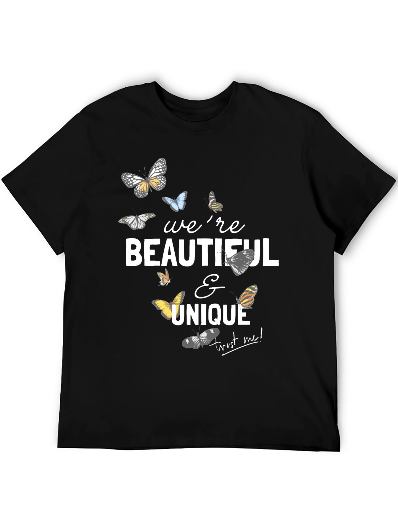 Beautiful & Unique Butterfly Graphic T-Shirt