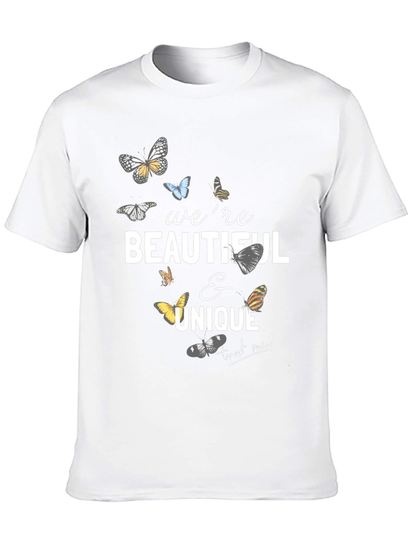 Beautiful & Unique Butterfly Graphic T-Shirt