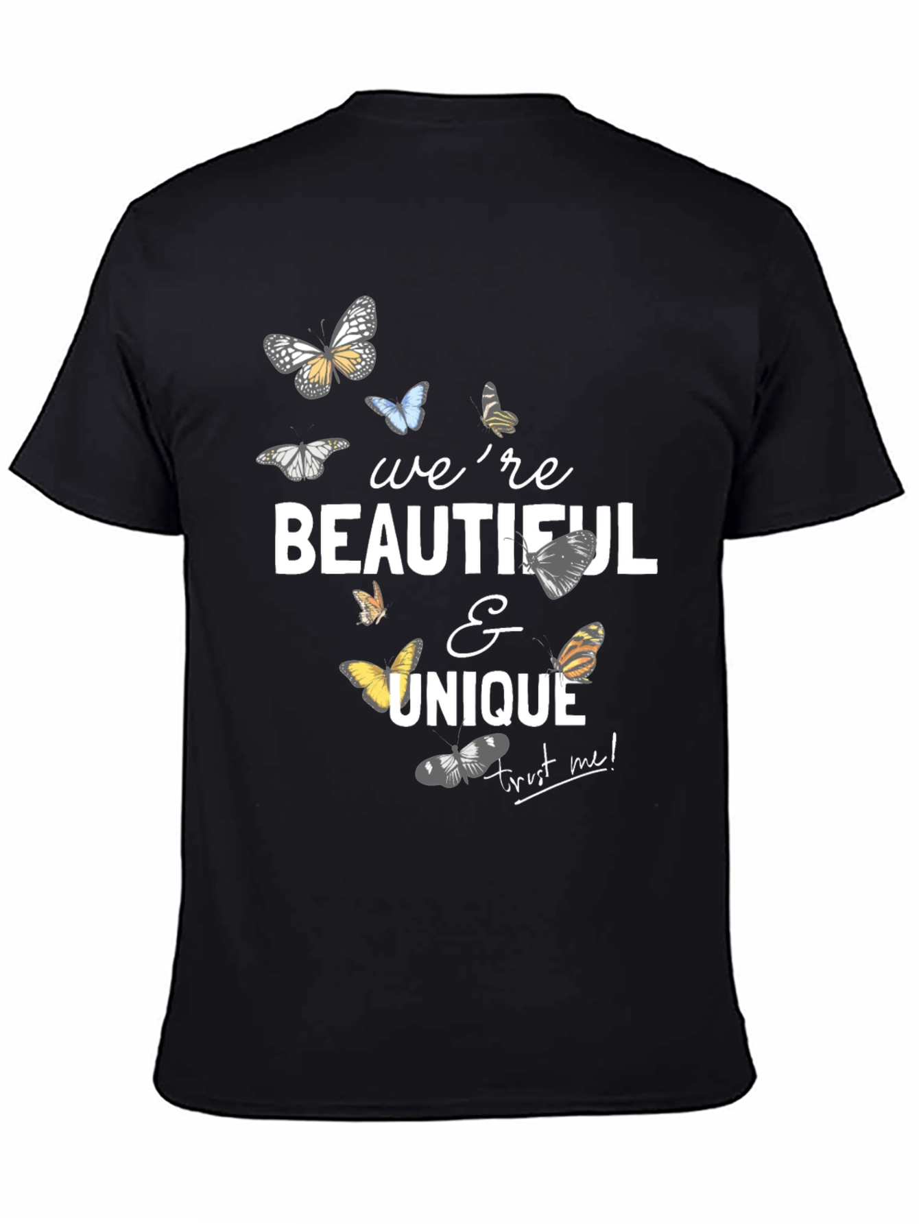 Beautiful & Unique Butterfly Graphic T-Shirt