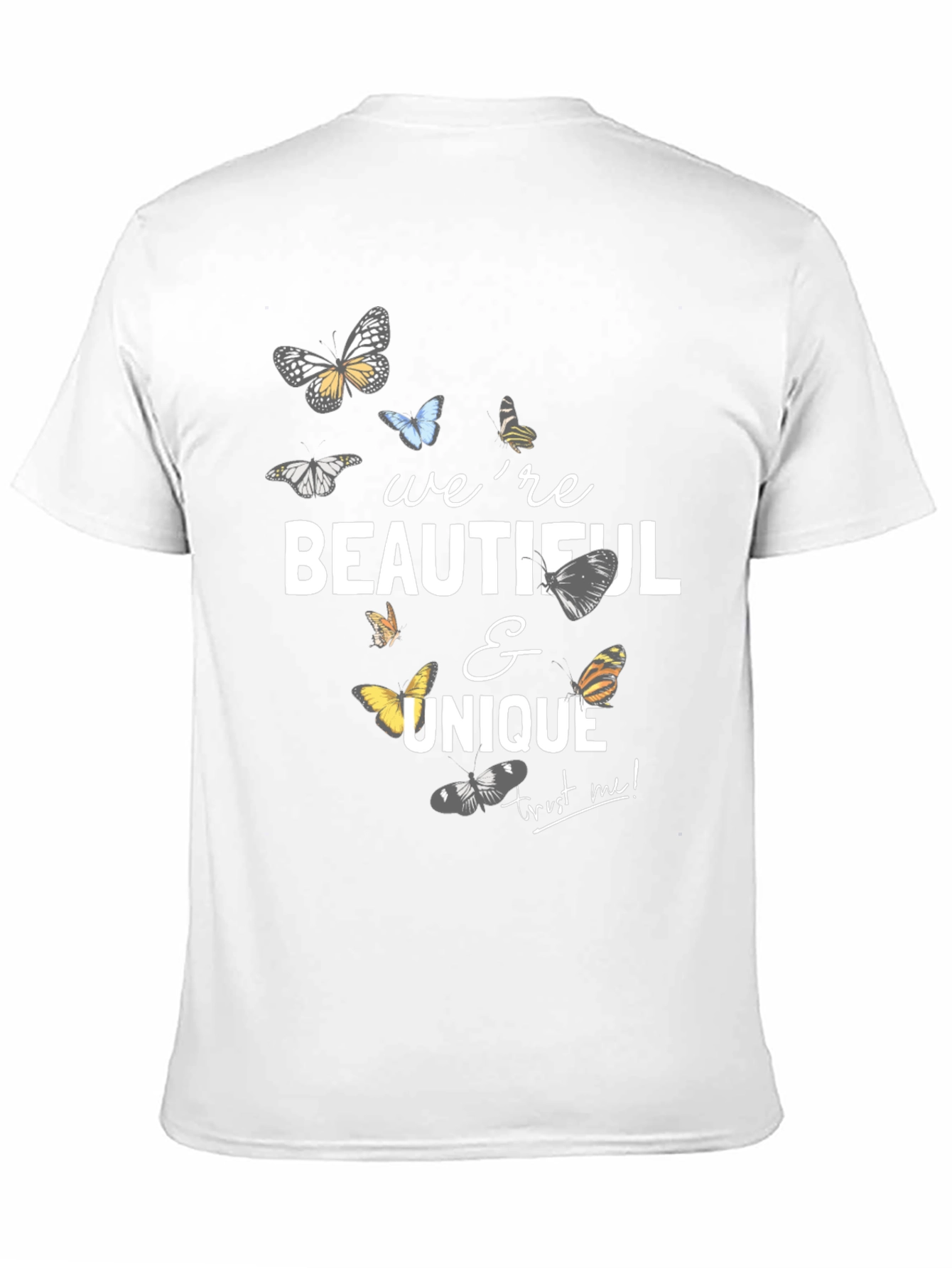 Beautiful & Unique Butterfly Graphic T-Shirt